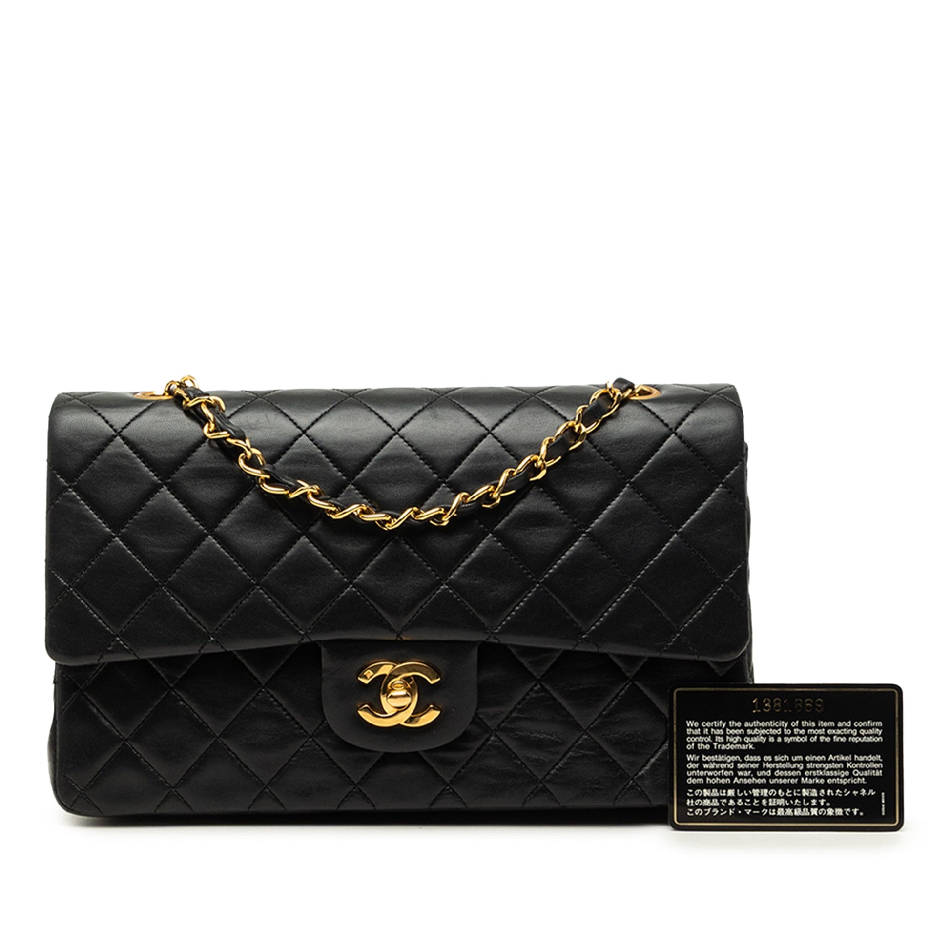 Chanel Medium Classic Lambskin Double Flap