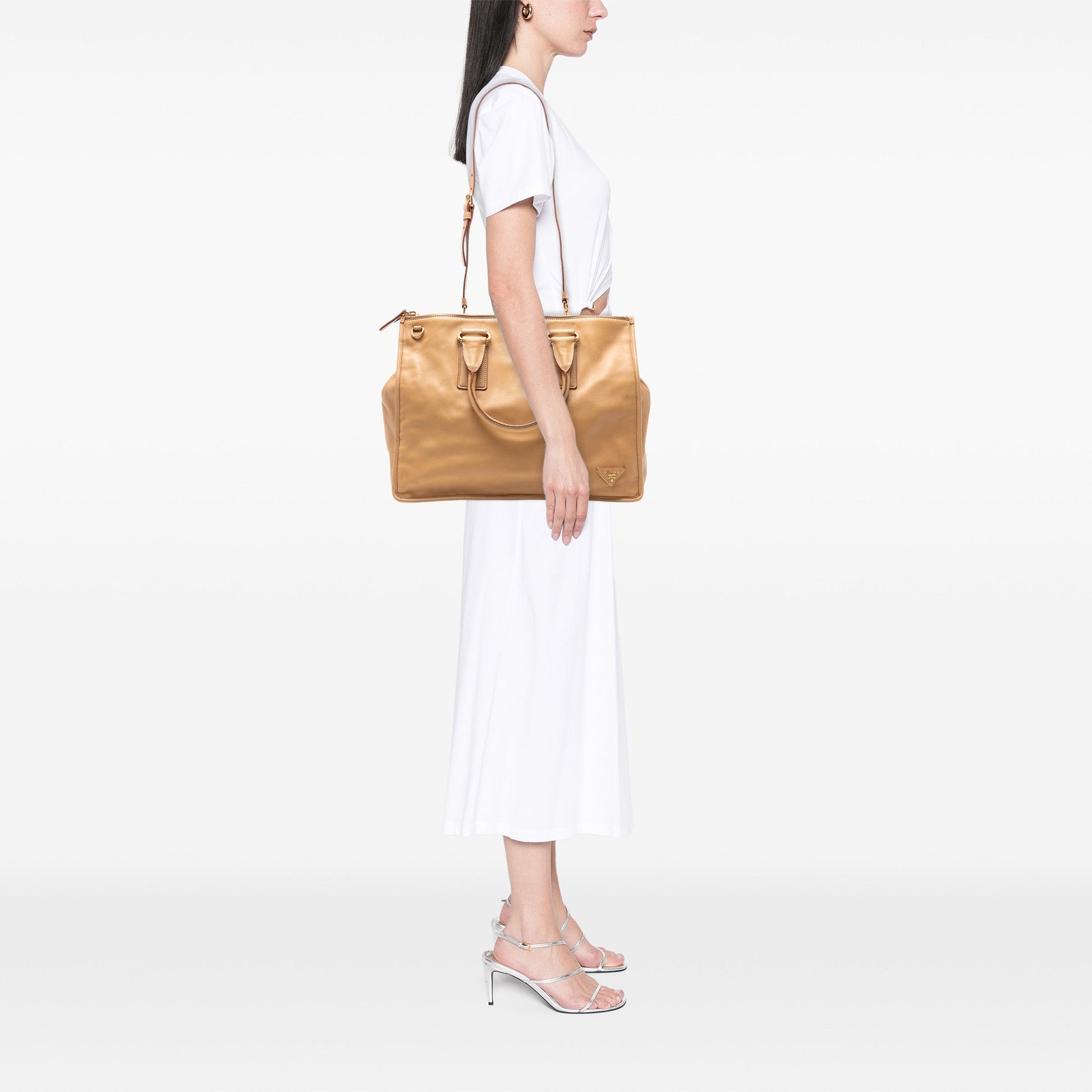 Prada Soft Calf Satchel