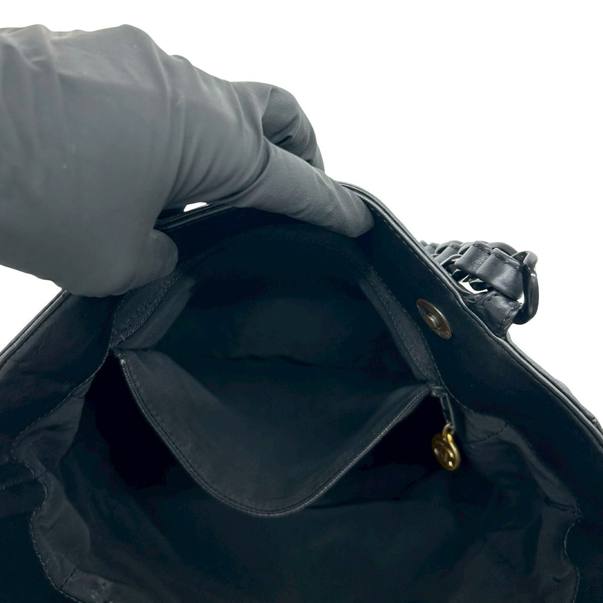 Chanel CC Lambskin Plastic Chain Tote
