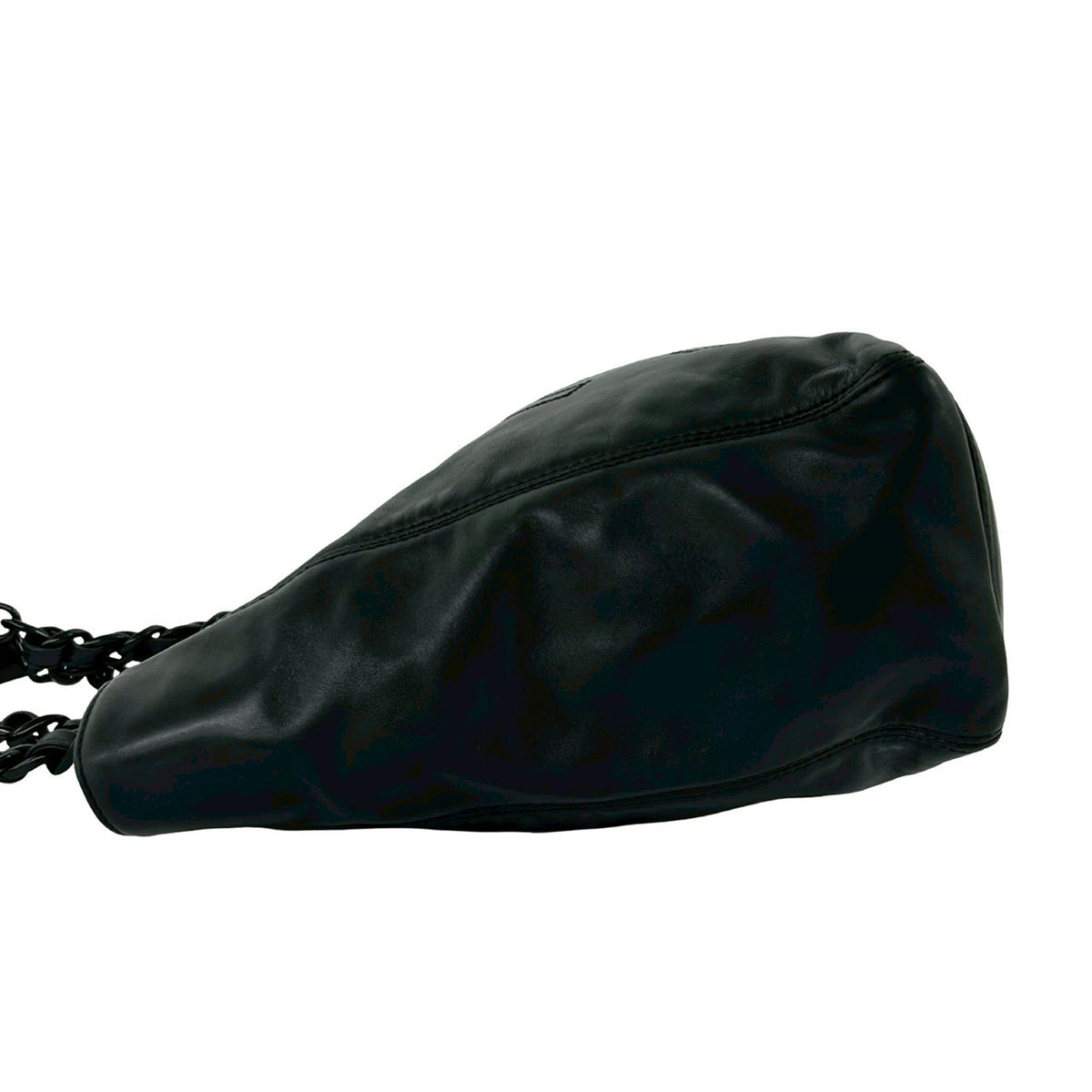 Chanel CC Lambskin Plastic Chain Tote
