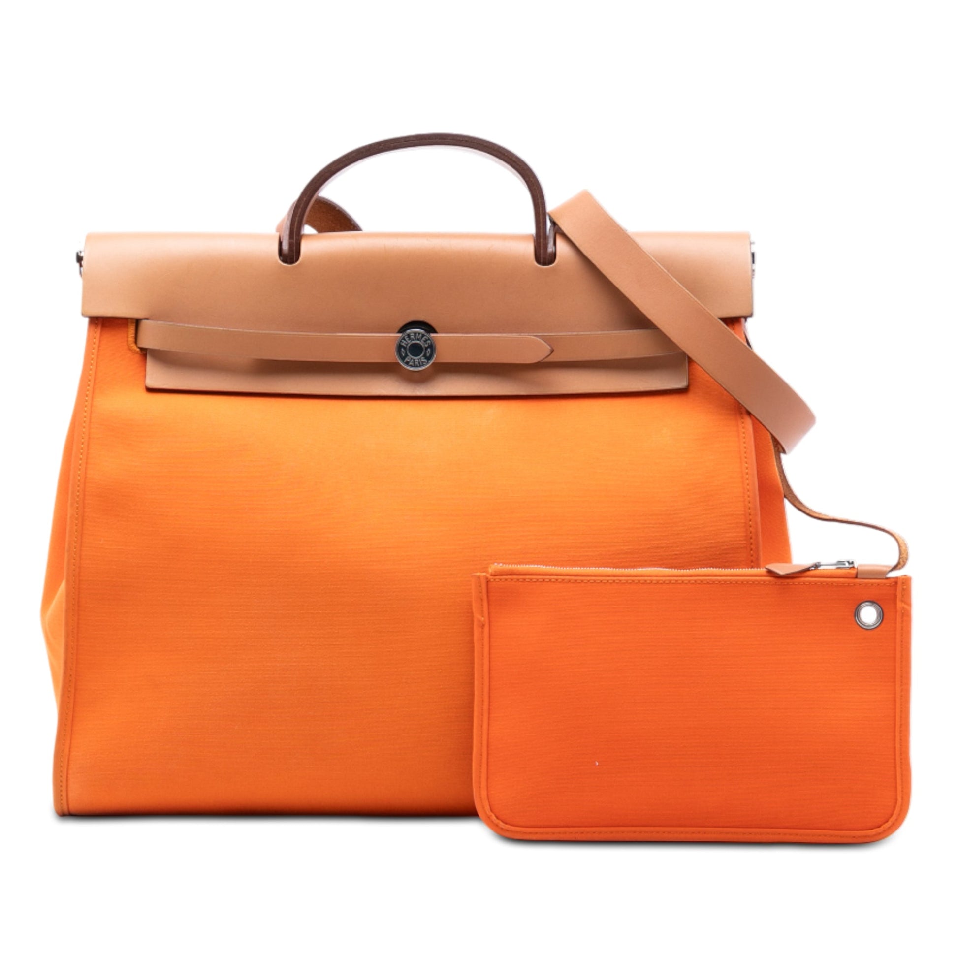 Hermès Toile Herbag Zip 39