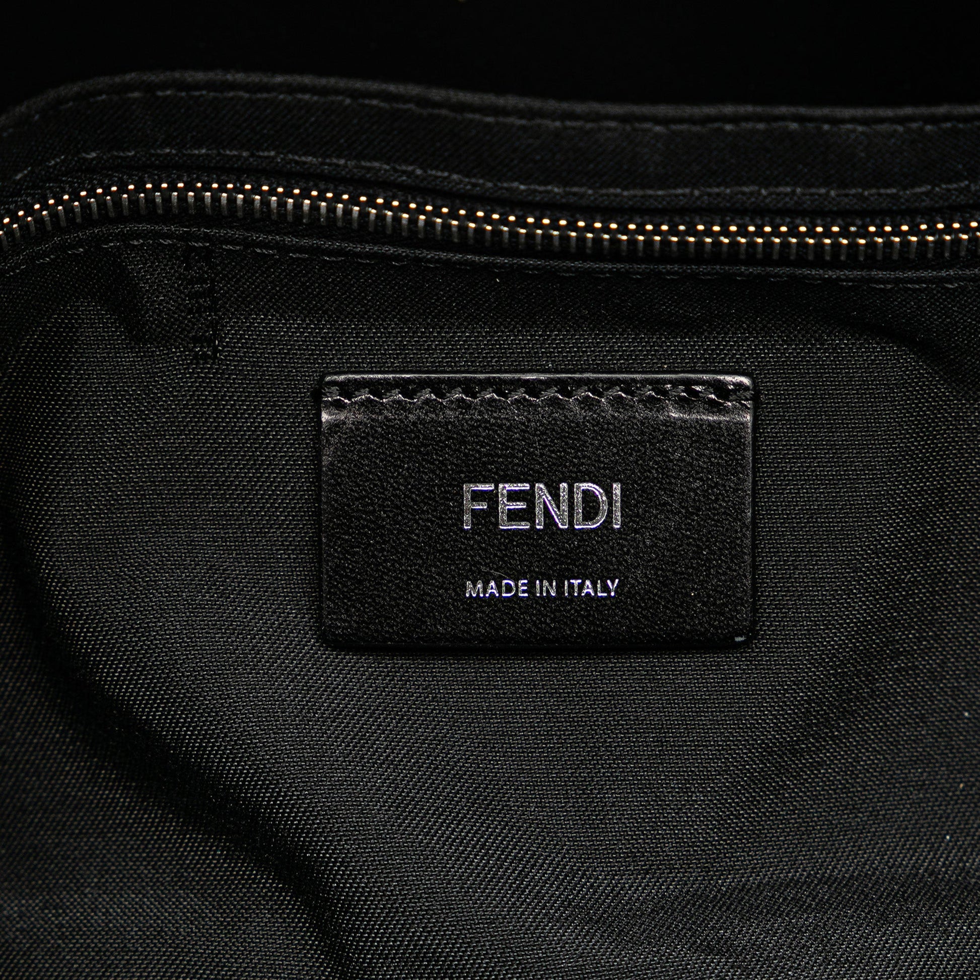 Fendi Nylon Karl Kollage Convertible Belt Baguette