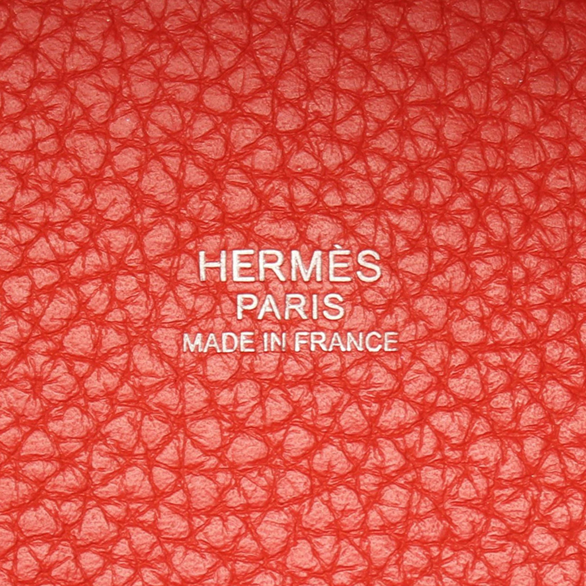 Hermès Clemence Picotin Lock 22 — Red