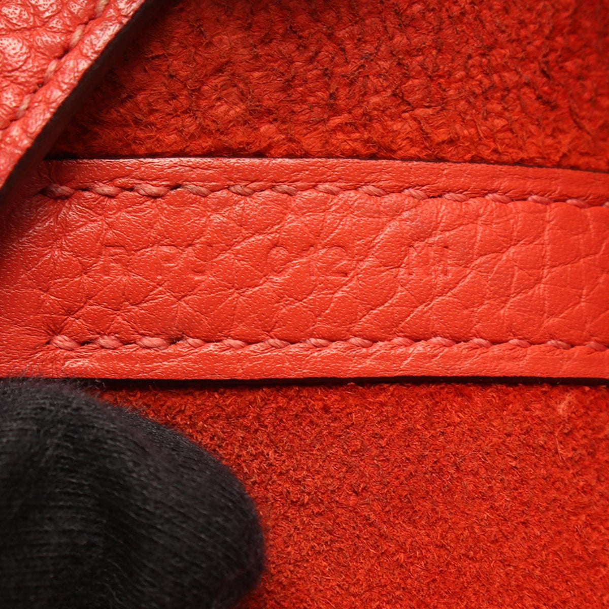 Hermès Clemence Picotin Lock 22 — Red