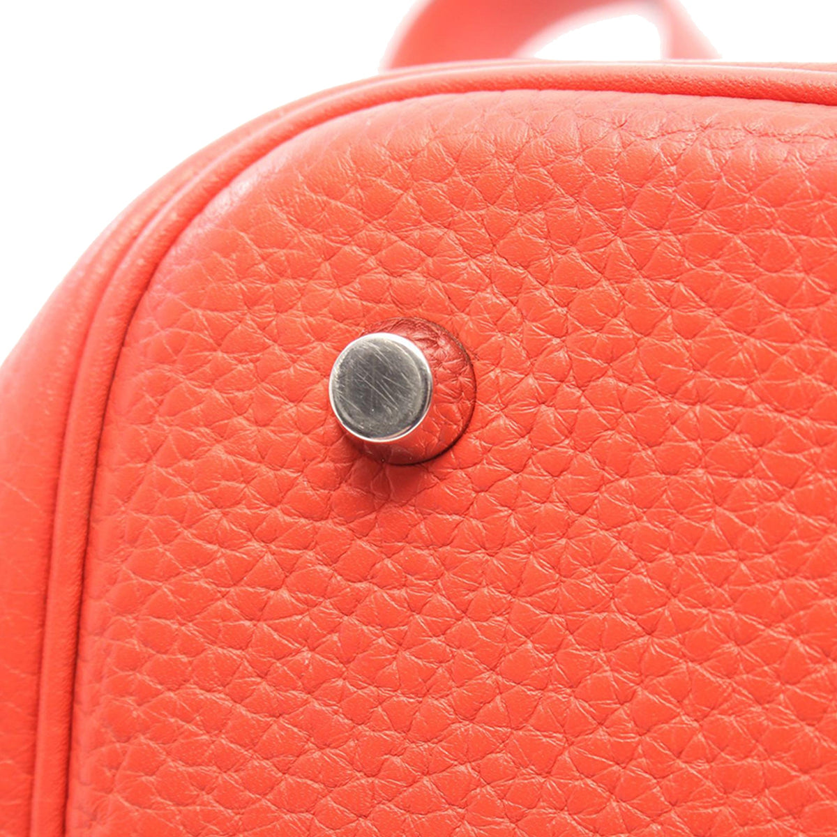 Hermès Clemence Picotin Lock 22 — Red