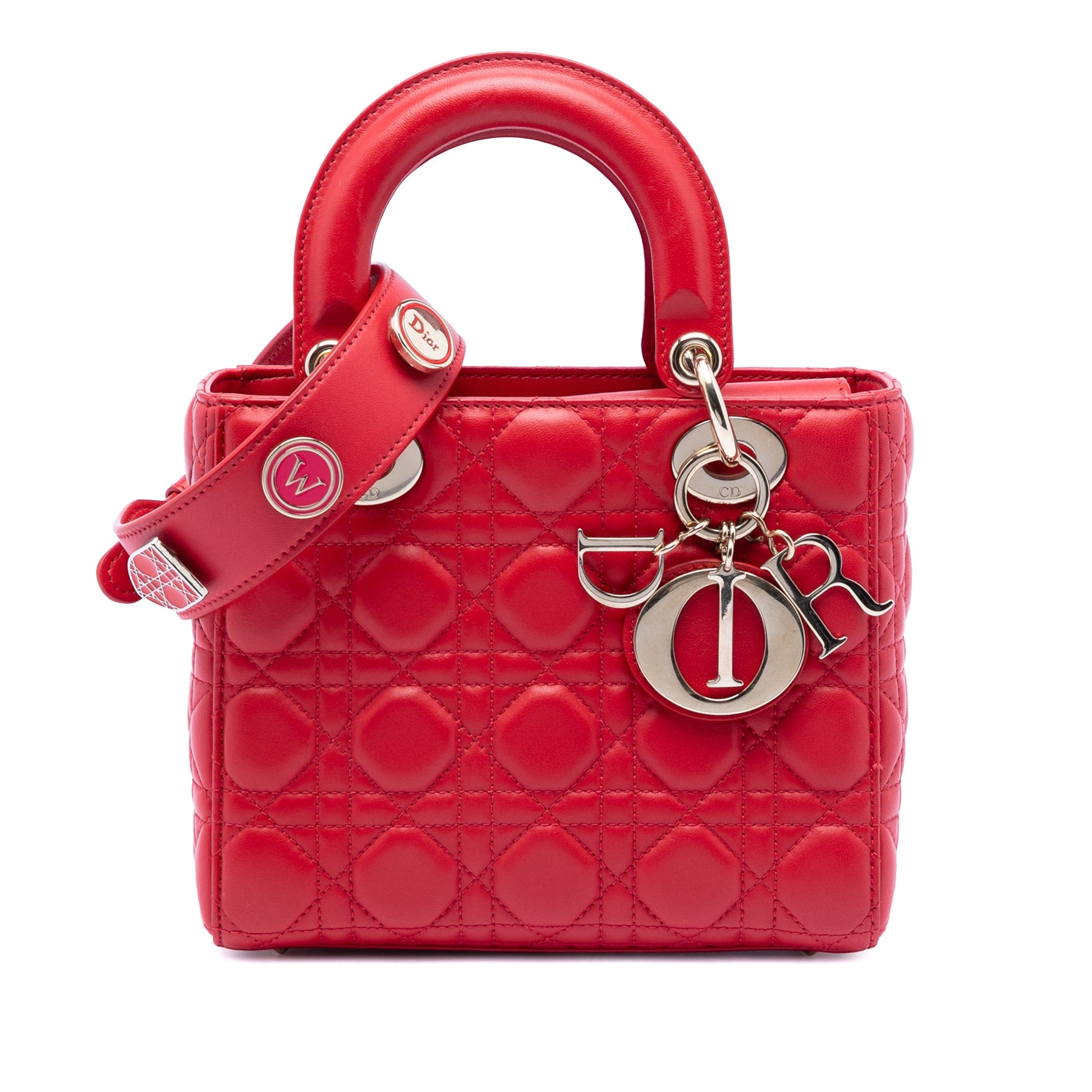 Dior Small Lambskin Cannage MyABCDior Lady Dior