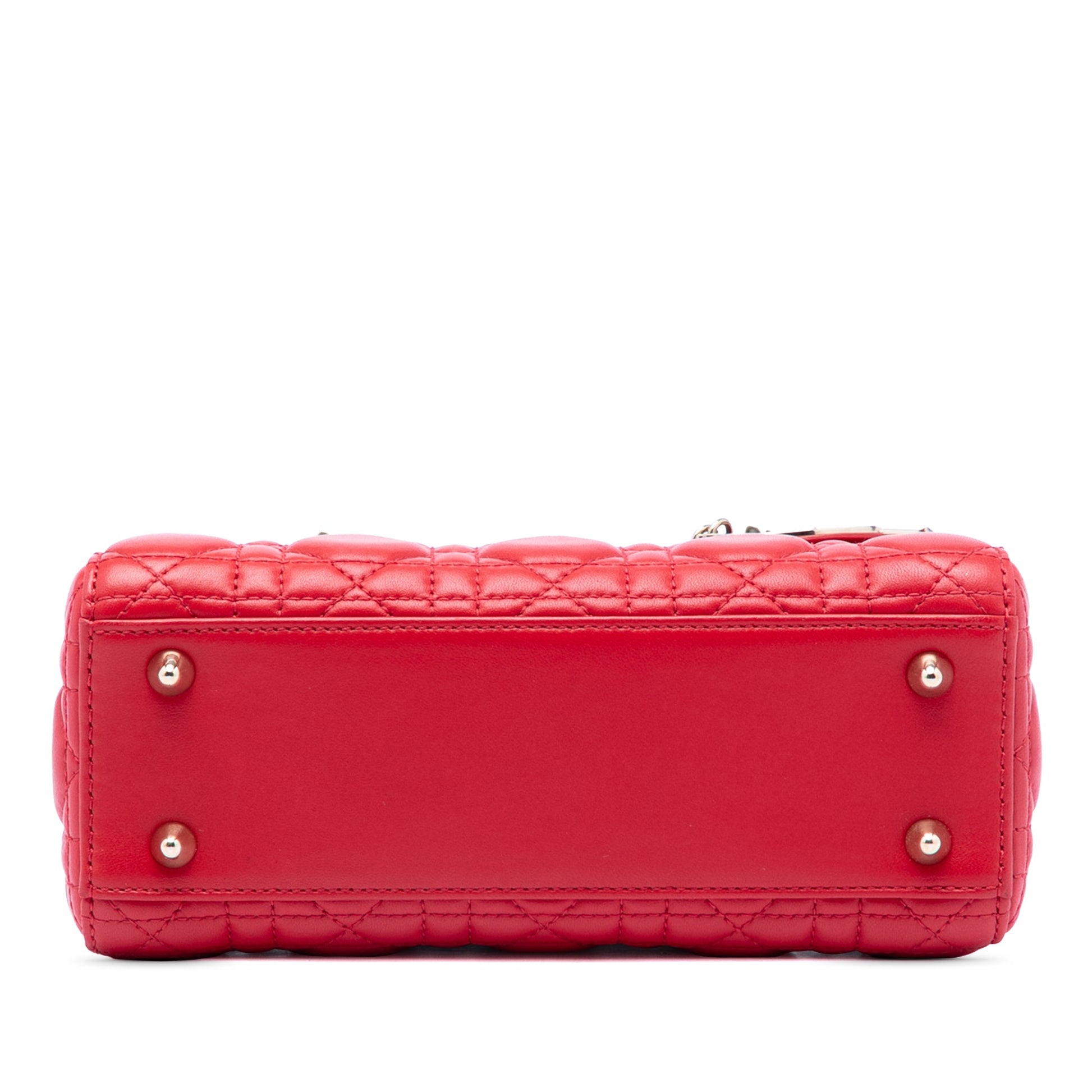 Dior Small Lambskin Cannage MyABCDior Lady Dior