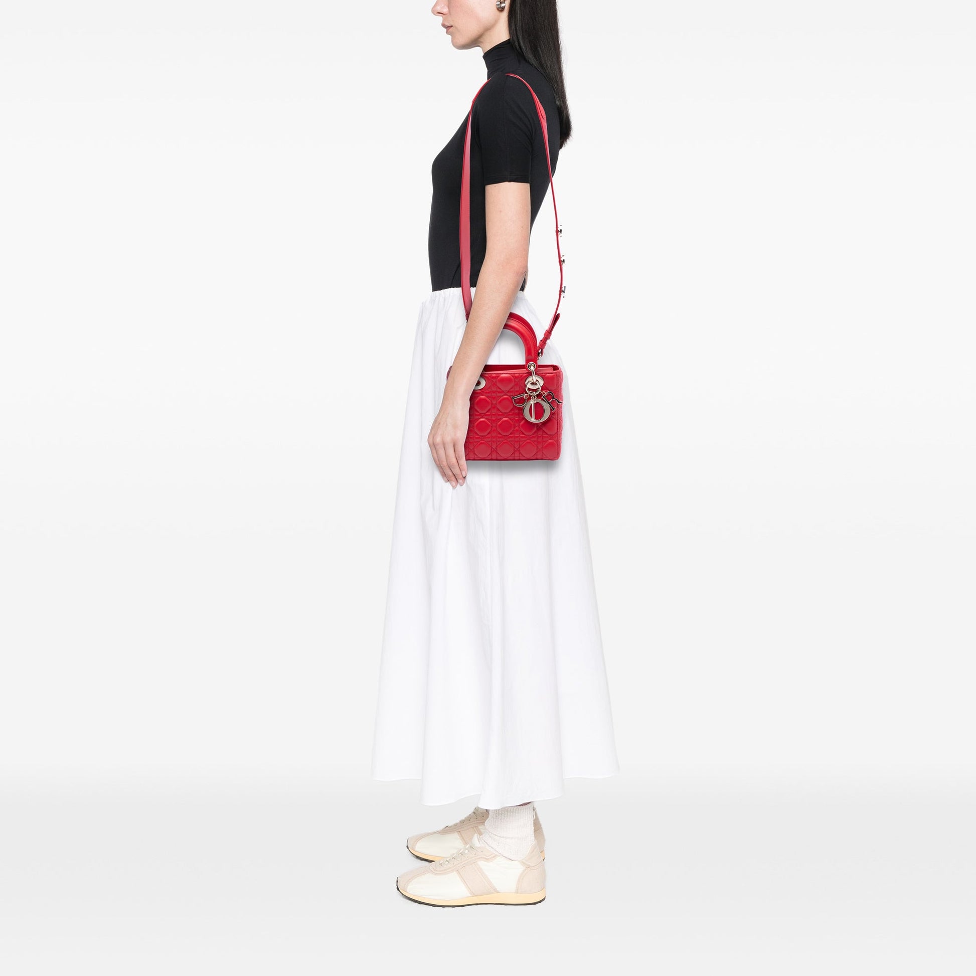 Dior Small Lambskin Cannage MyABCDior Lady Dior