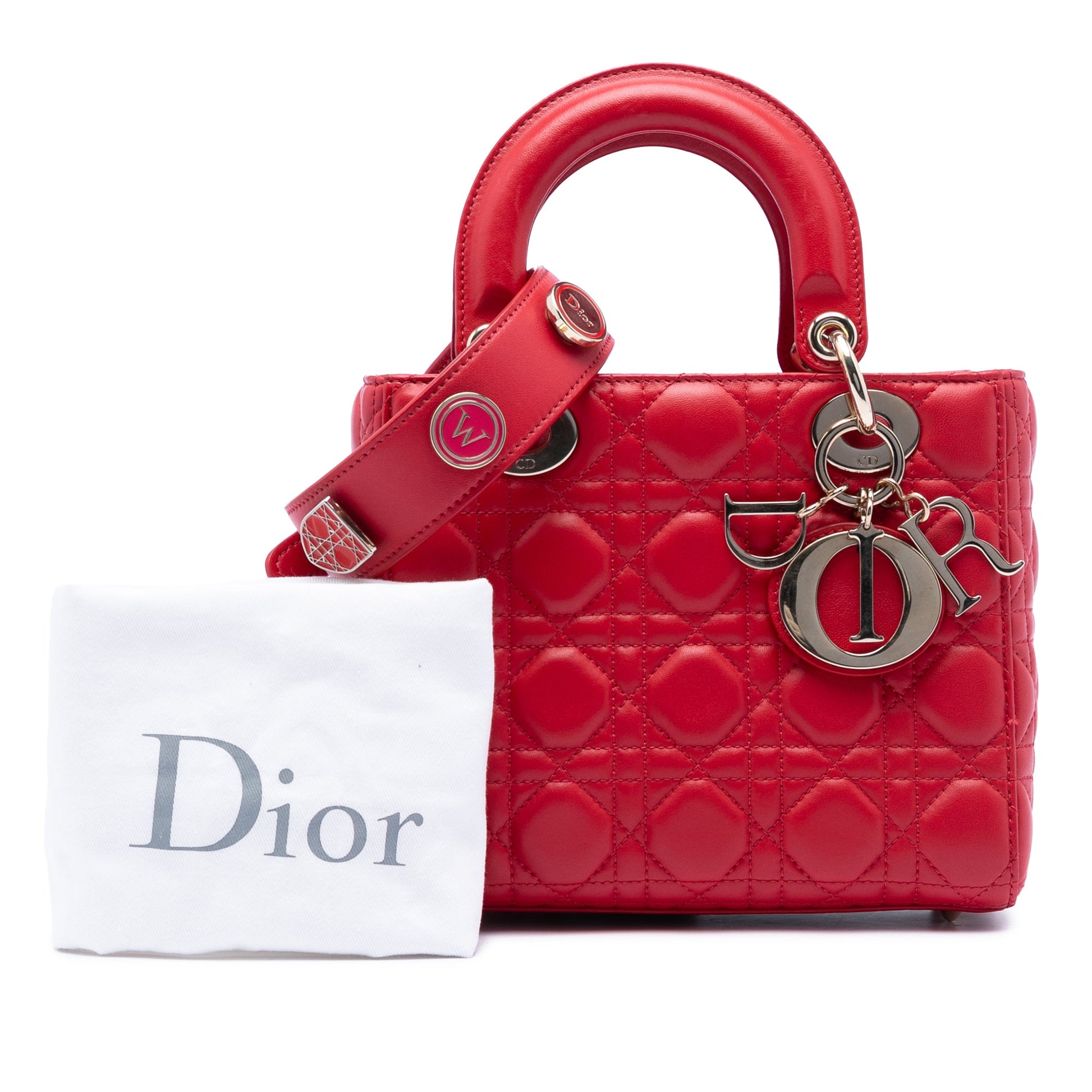 Dior Small Lambskin Cannage MyABCDior Lady Dior