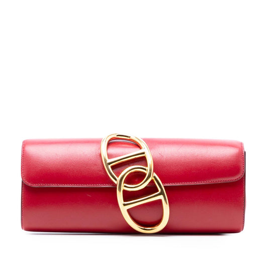 Hermès Tadelakt Egee Clutch