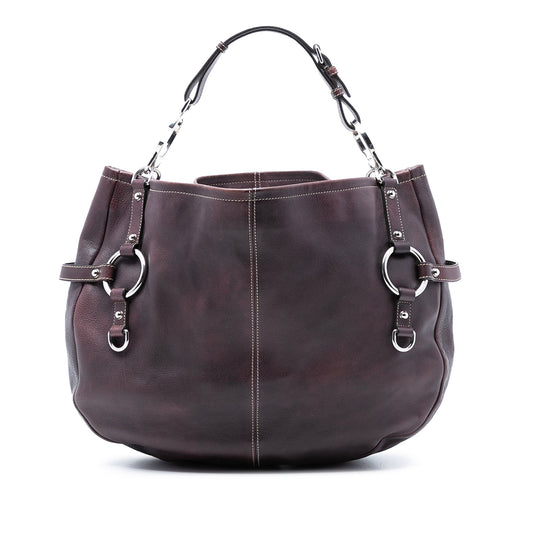 Gucci Leather Charlotte Tote