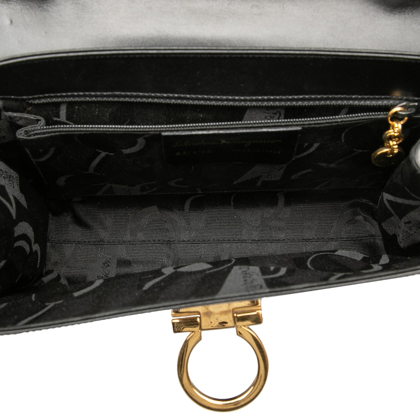 Croc Embossed Leather Vara Crossbody