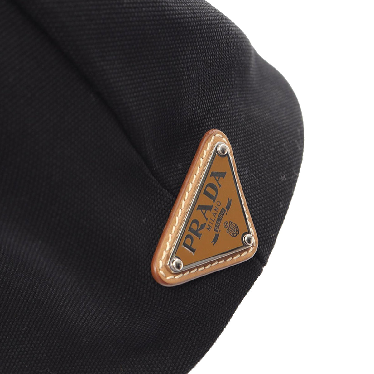 Prada Canvas Canapa Logo Satchel