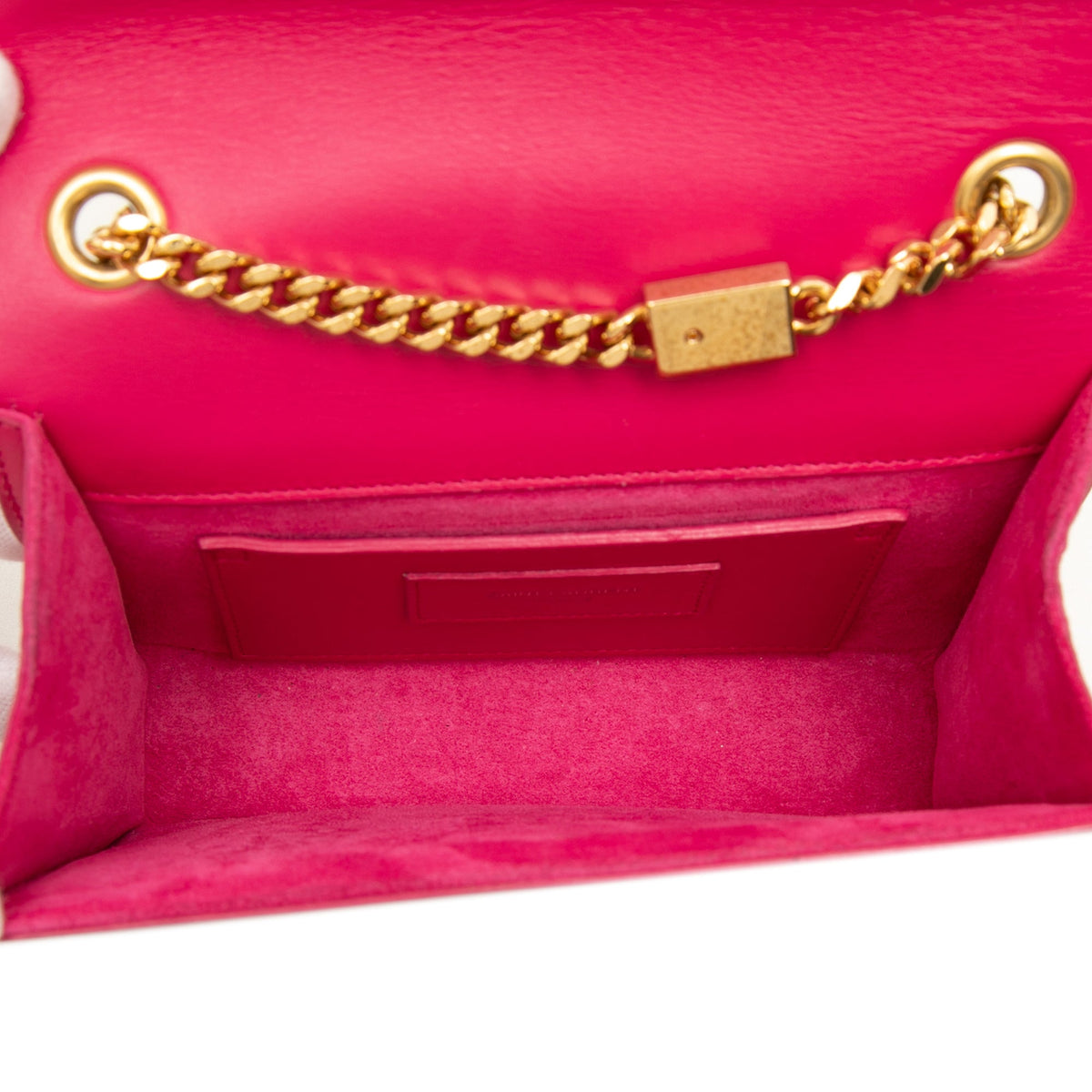 Saint Laurent Small Smooth Calfskin Monogram Kate Tassel Crossbody