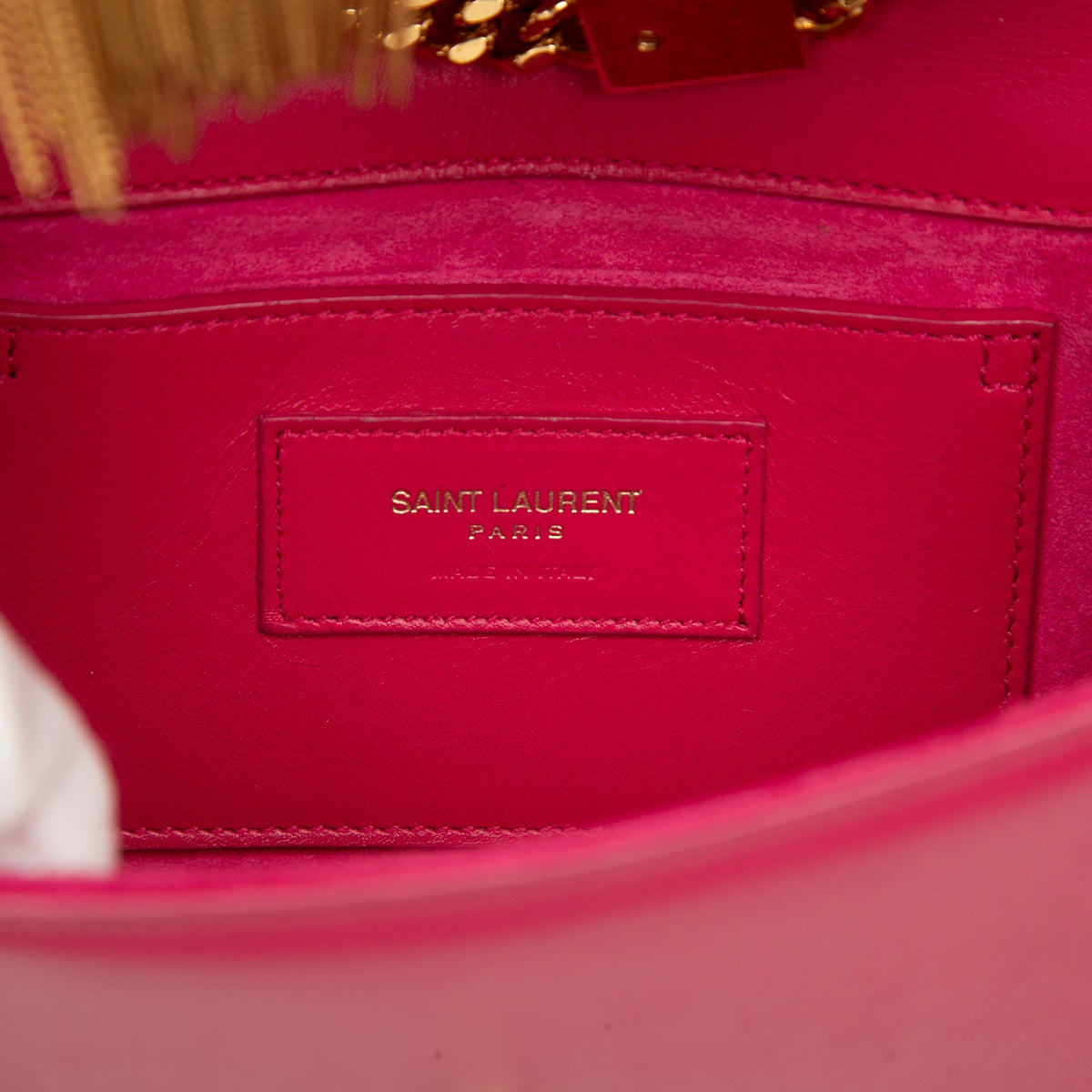 Saint Laurent Small Smooth Calfskin Monogram Kate Tassel Crossbody