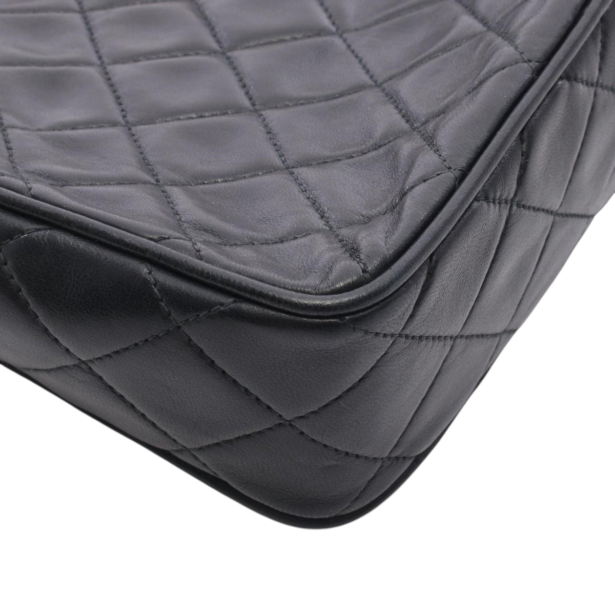 Chanel Medium CC Quilted Lambskin Tassel Camera Bag