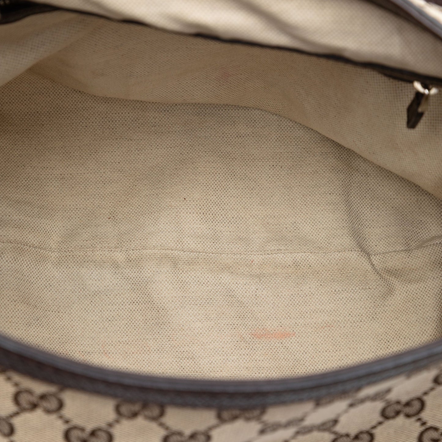 Gucci Large GG Canvas Techno Horsebit Satchel