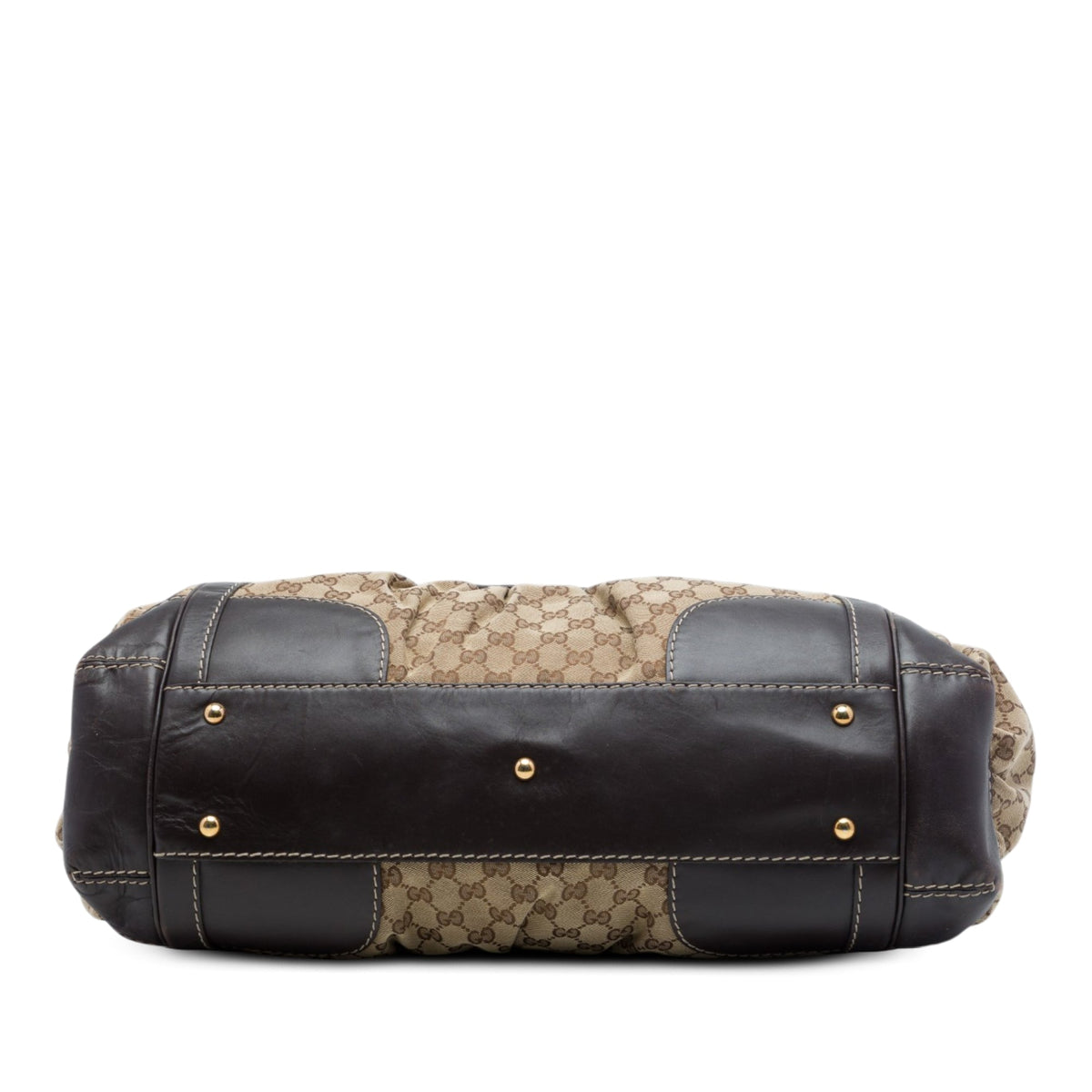 Gucci GG Canvas and Leather Dialux Queen Tote