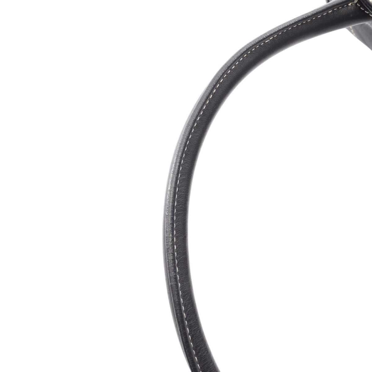 Dior Leather CD Handbag — Black