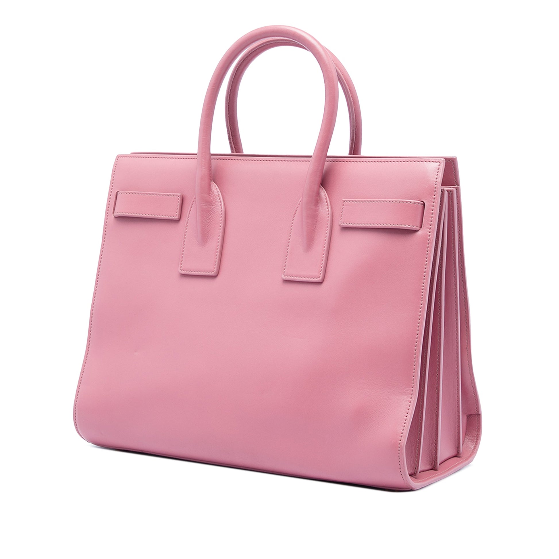 Saint Laurent Small Leather Sac De Jour Satchel