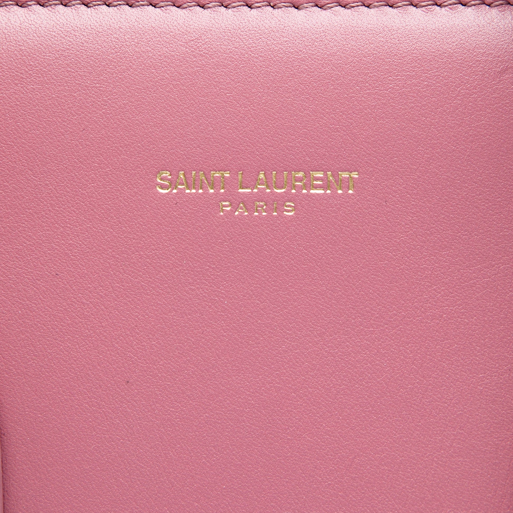 Saint Laurent Small Leather Sac De Jour Satchel