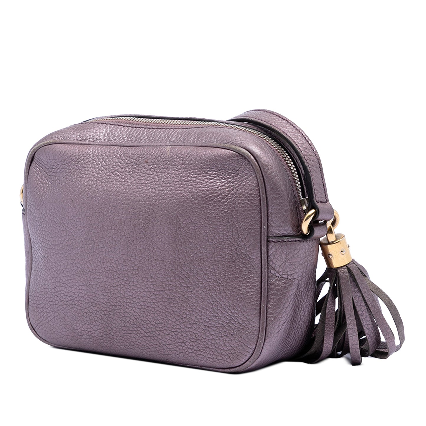 Gucci Metallic Leather Soho Disco Crossbody