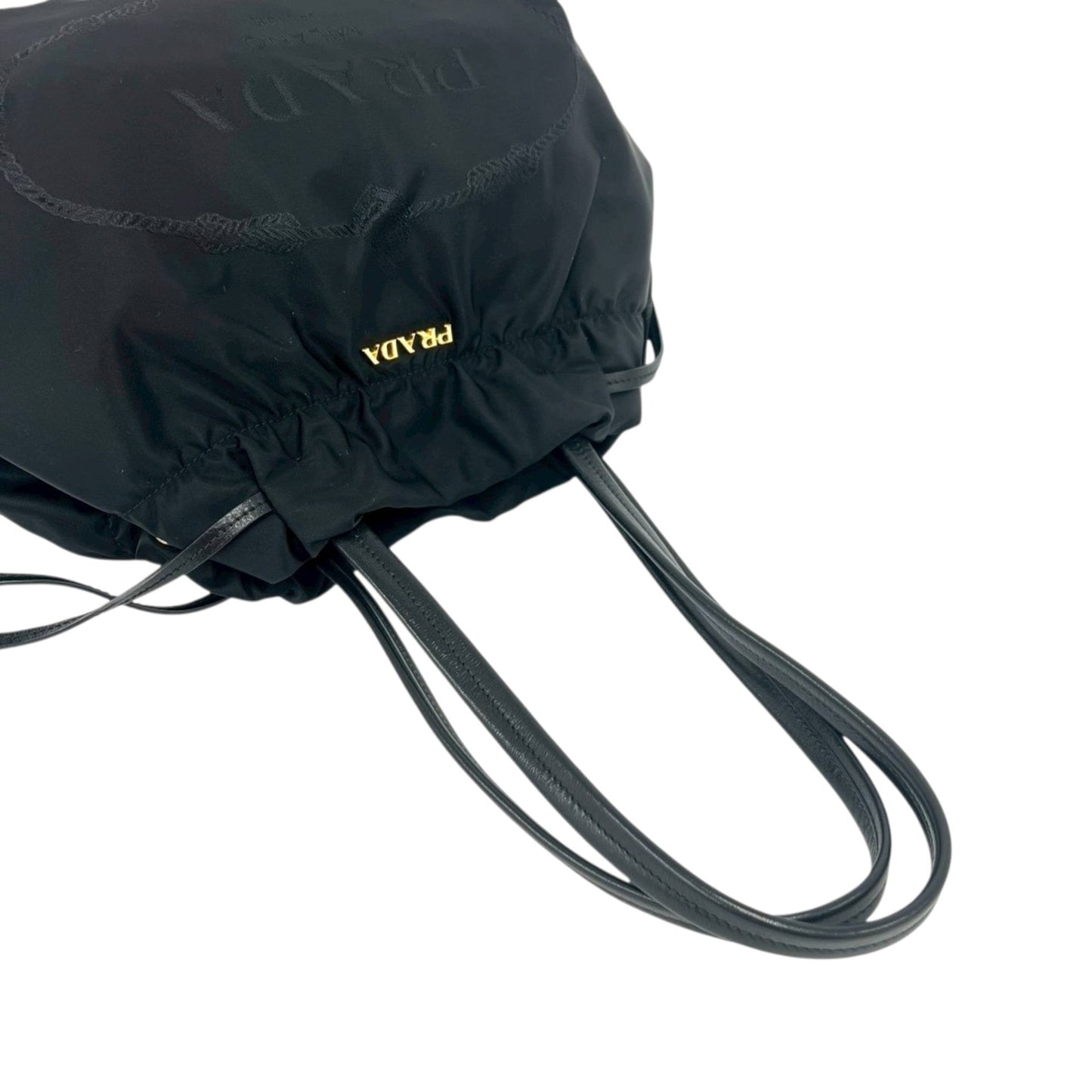 Prada Tessuto Canapa Logo Tote