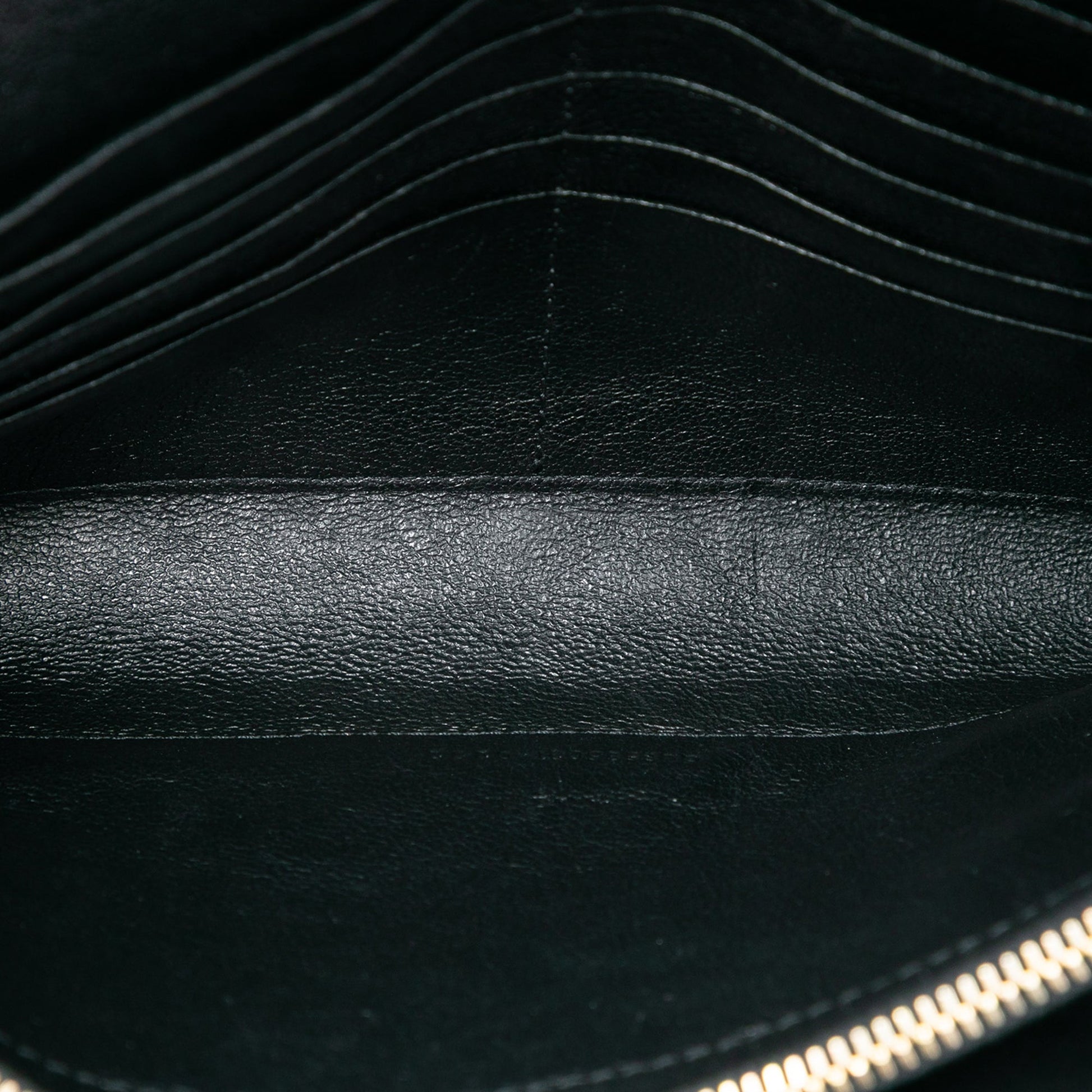 Saint Laurent Quilted Diamond Lambskin Becky Wallet on Chain