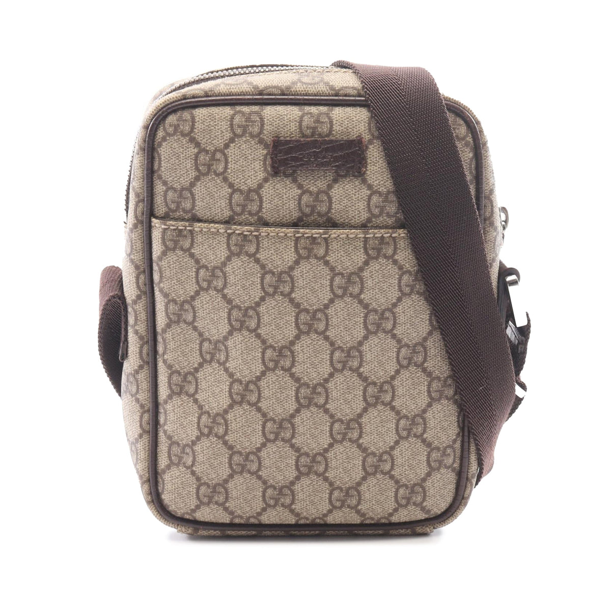 Gucci GG Supreme Crossbody — Beige