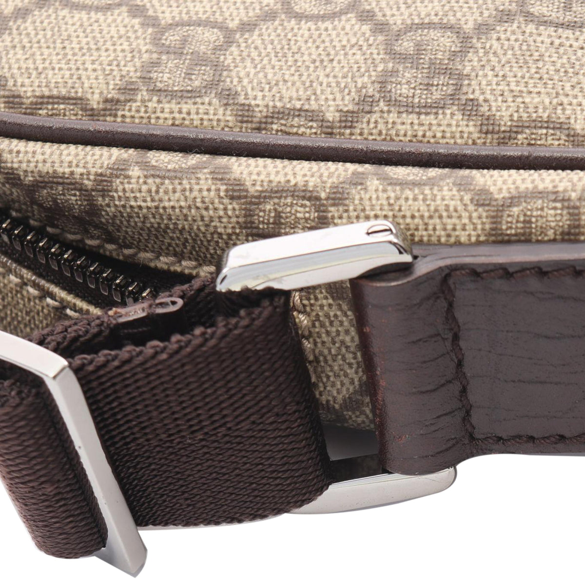 Gucci GG Supreme Crossbody — Beige