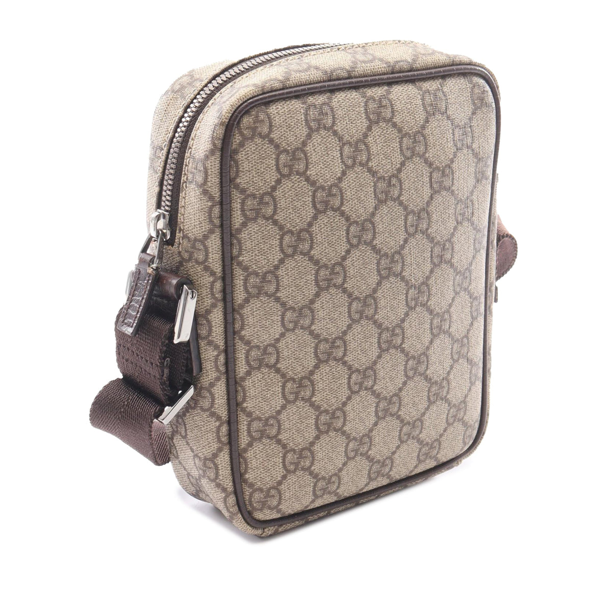 Gucci GG Supreme Crossbody — Beige