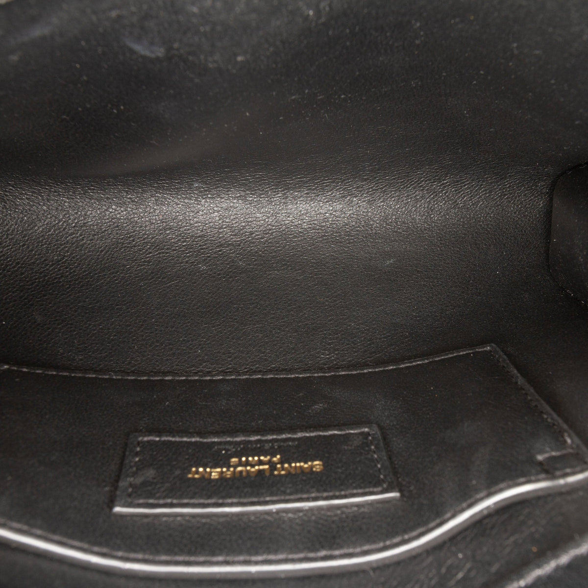 Saint Laurent Mini Box Calfskin Manhattan Shoulder Bag