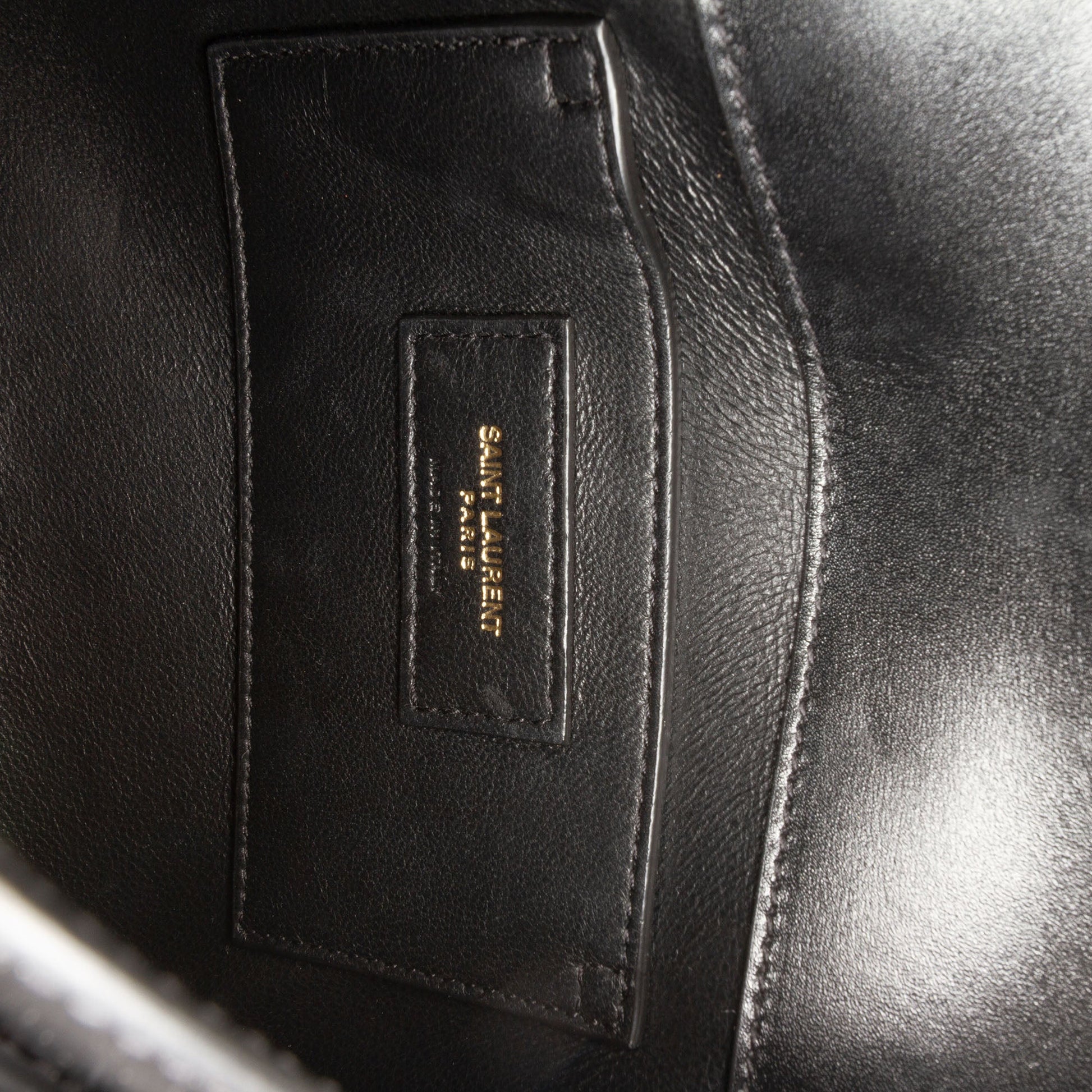 Saint Laurent Mini Box Calfskin Manhattan Shoulder Bag