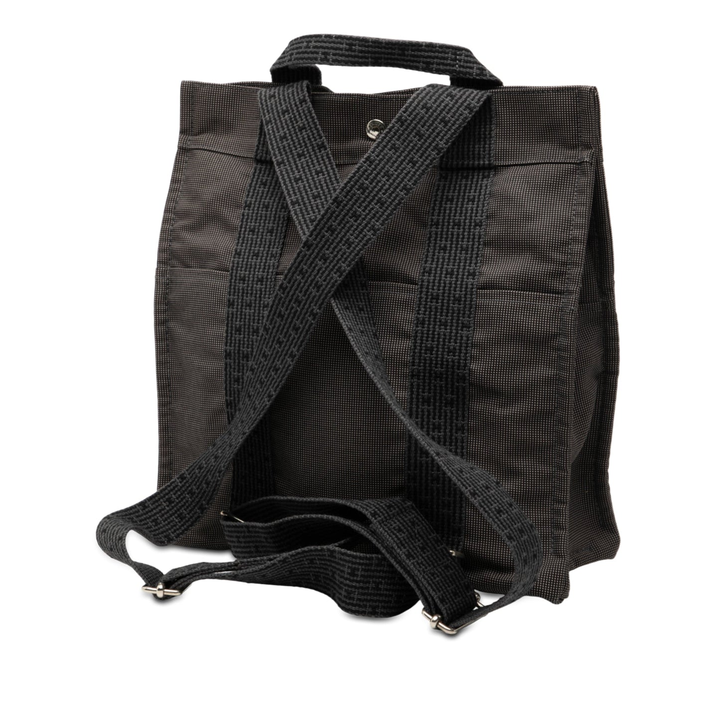 Hermès Canvas Herline Backpack MM