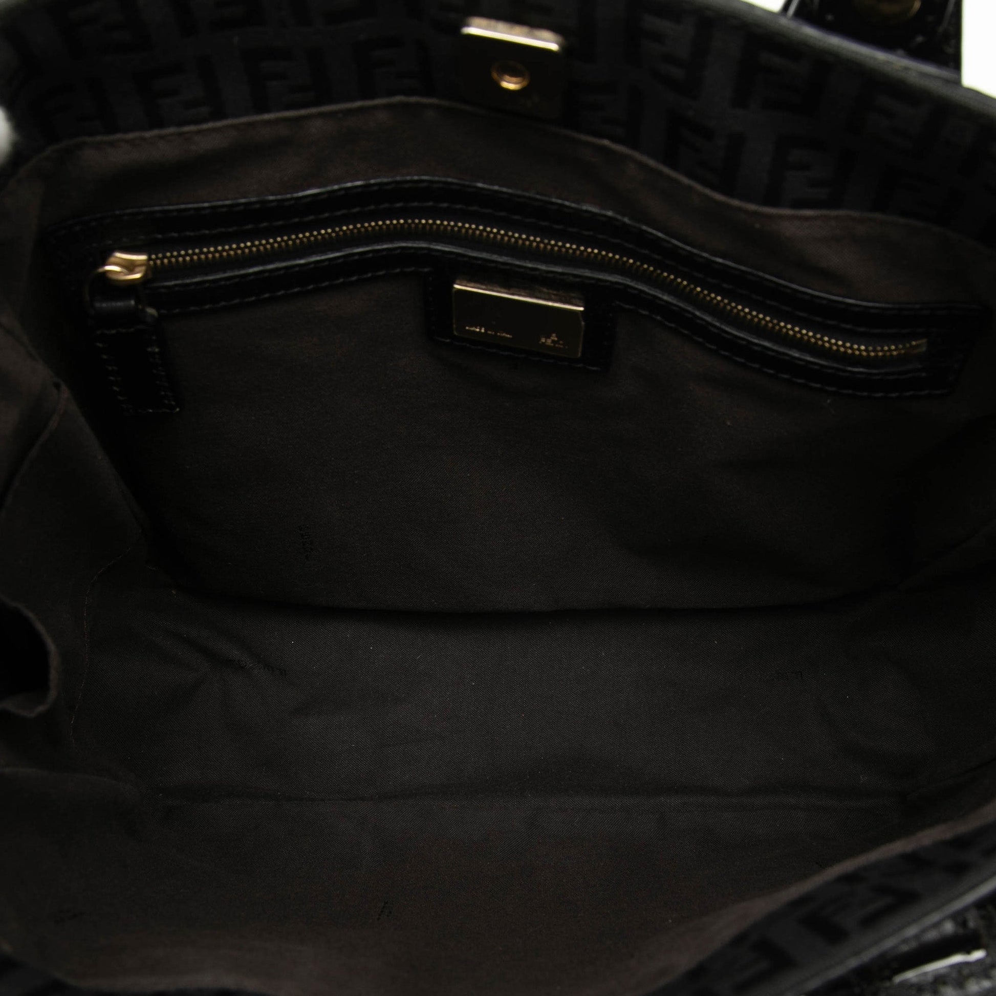 Fendi Zucchino Canvas Tote