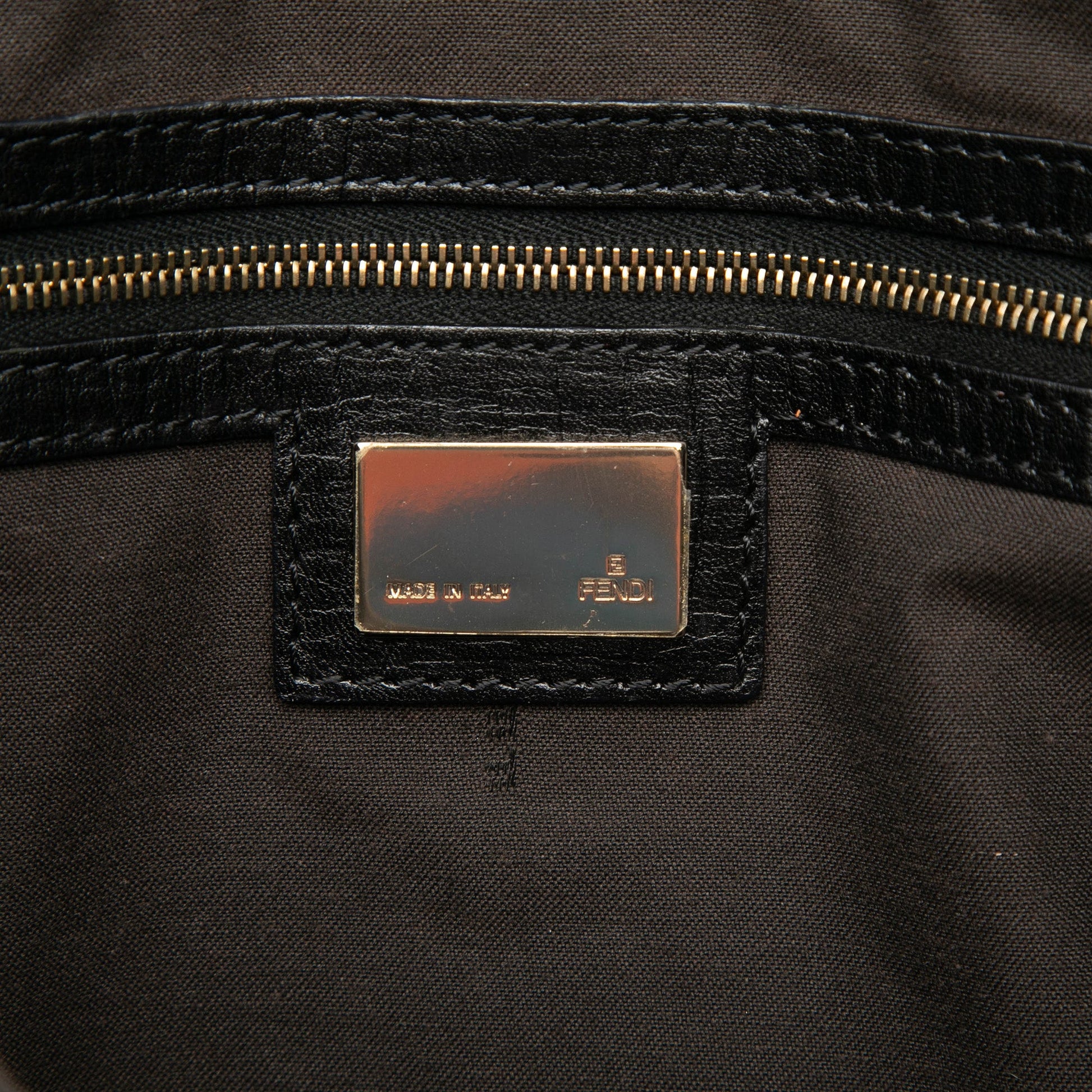 Fendi Zucchino Canvas Tote