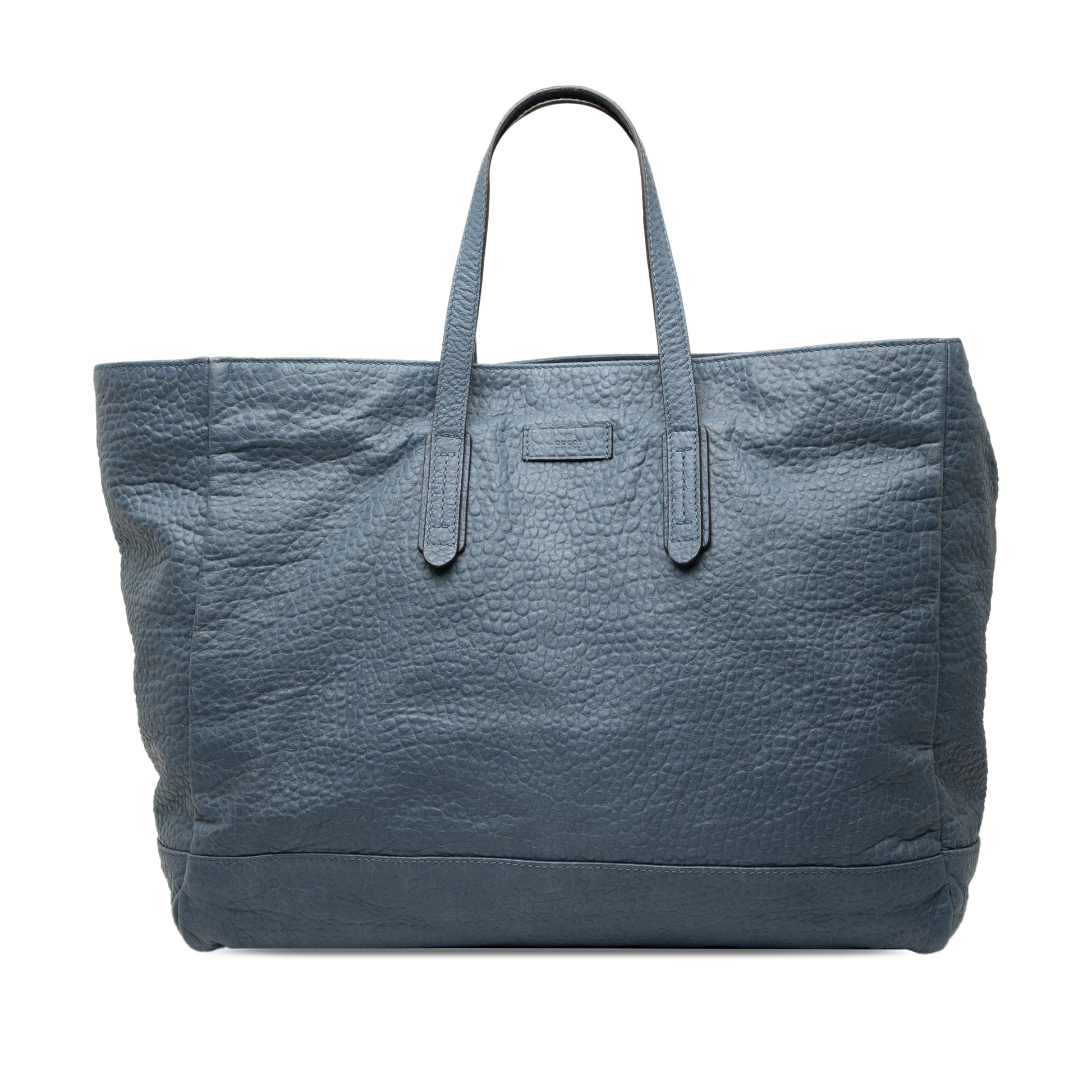 Gucci Large Grained Leather Tote