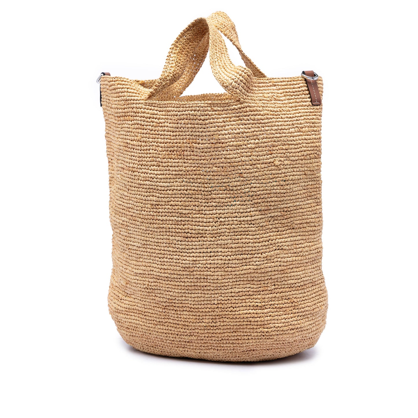 LOEWE Raffia Slit Satchel