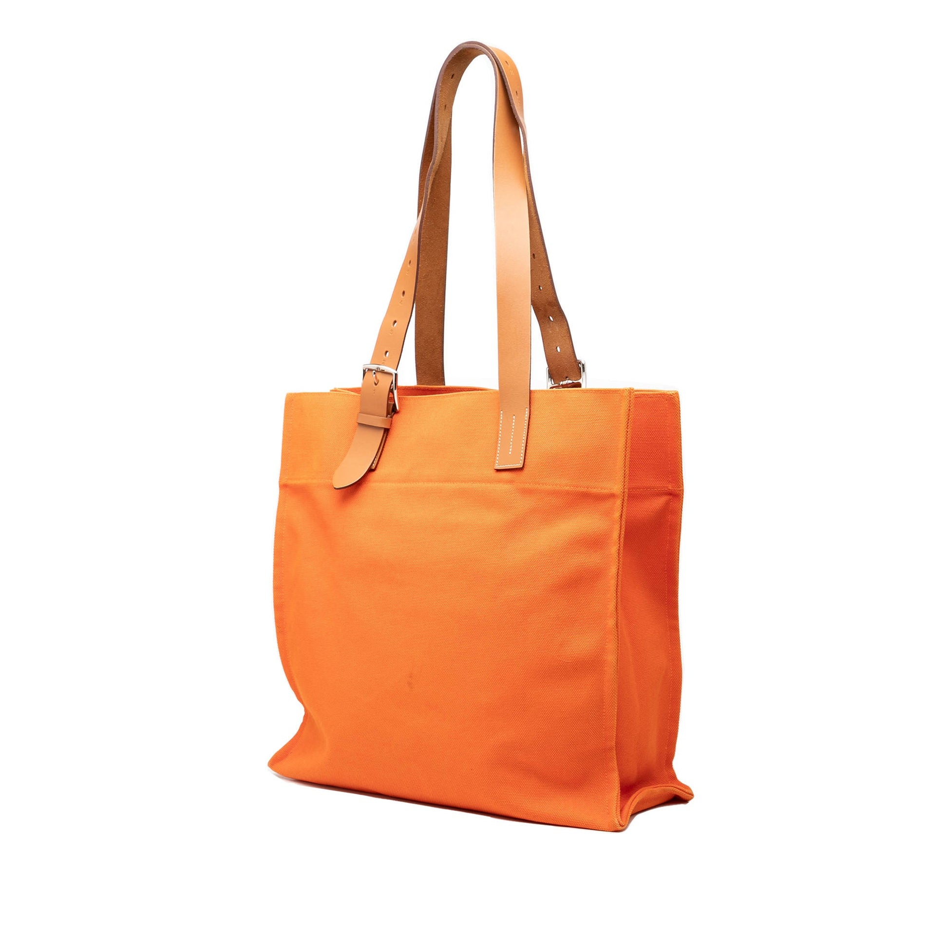 Hermès Toile Etriviere Shopping Tote