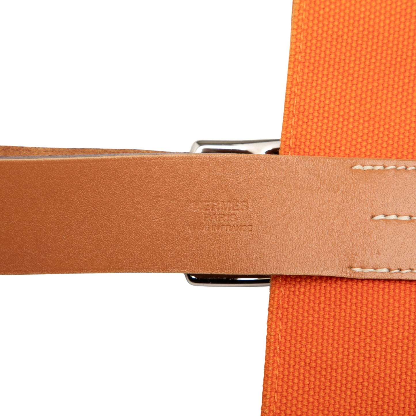 Hermès Toile Etriviere Shopping Tote