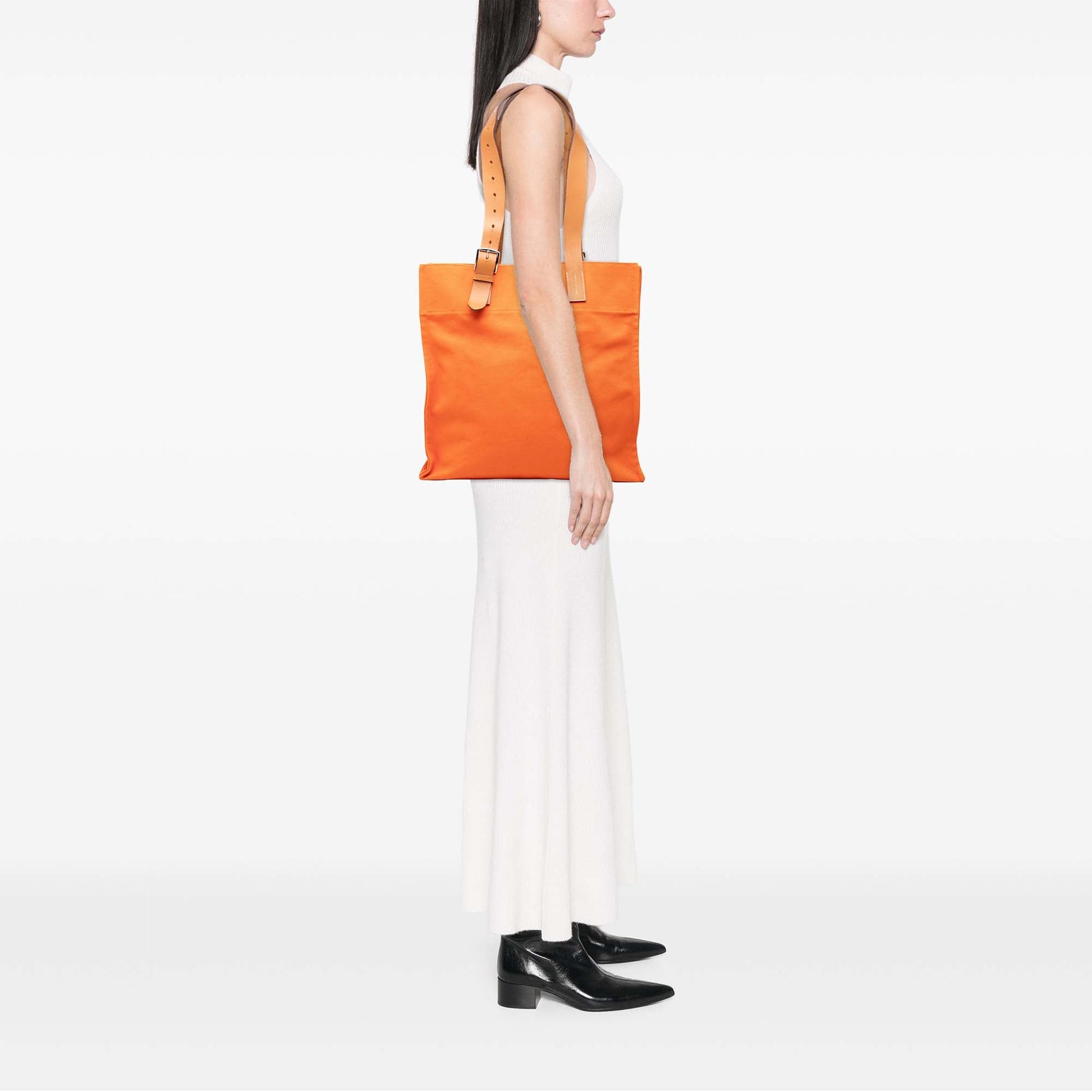Hermès Toile Etriviere Shopping Tote