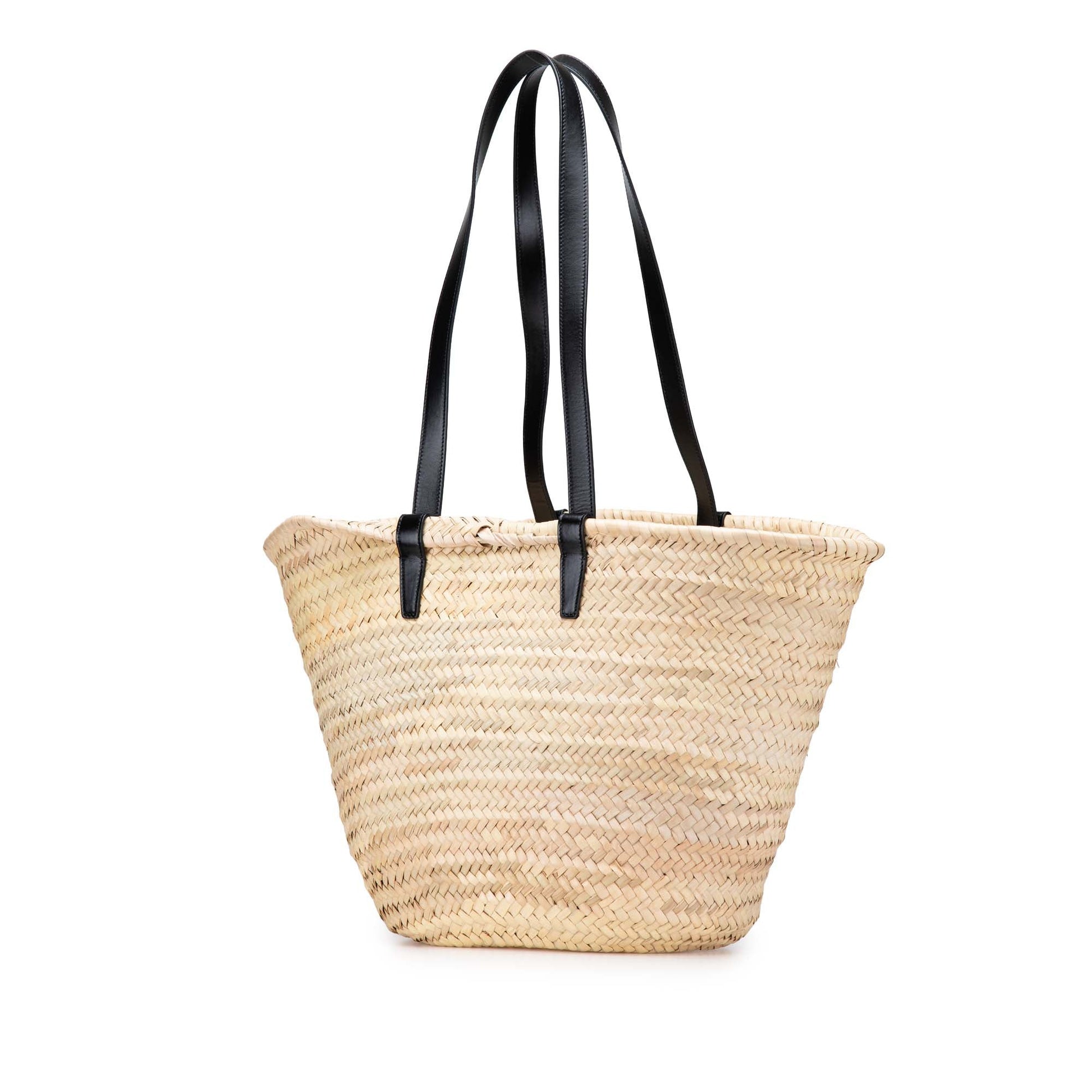 Celine Raffia Classic Panier Tote