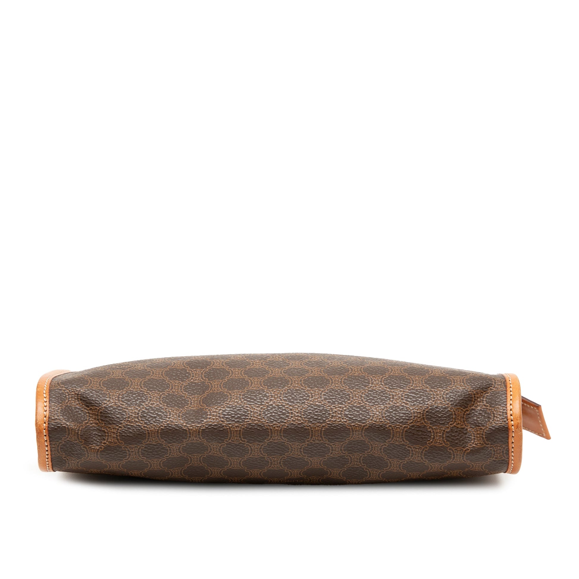 Celine Macadam Coated Canvas Clutch