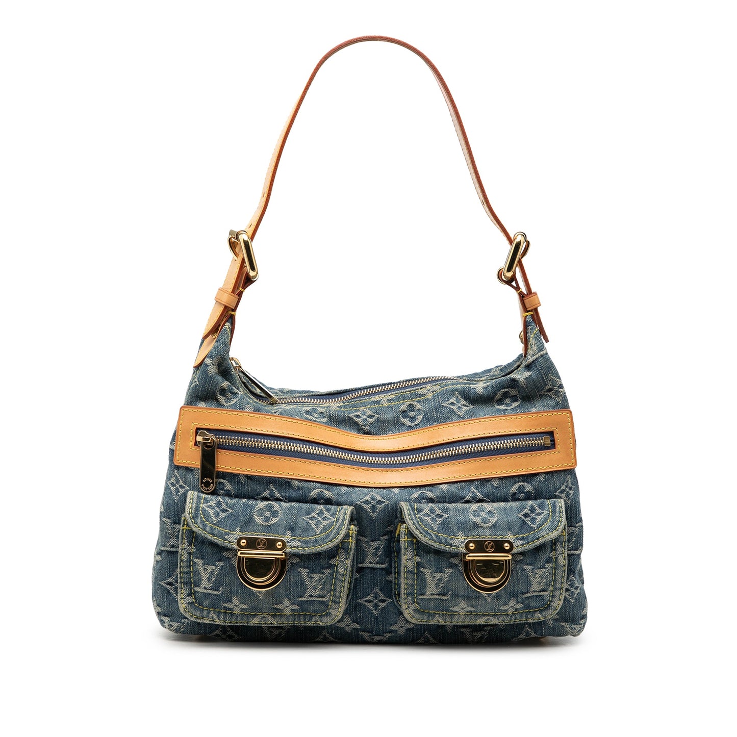 Louis Vuitton Monogram Denim Baggy PM