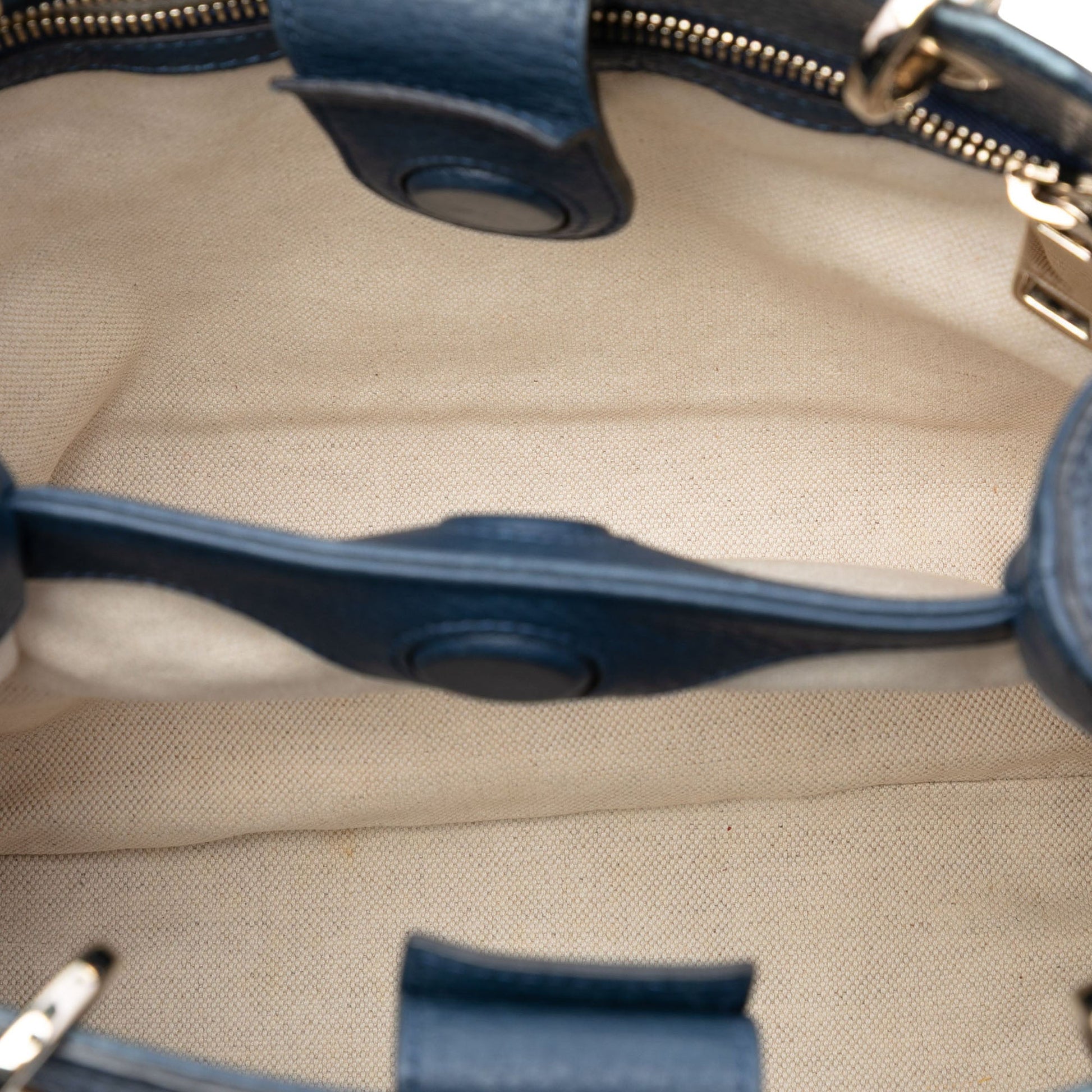 Gucci Small Calfskin Bamboo Shopper Satchel