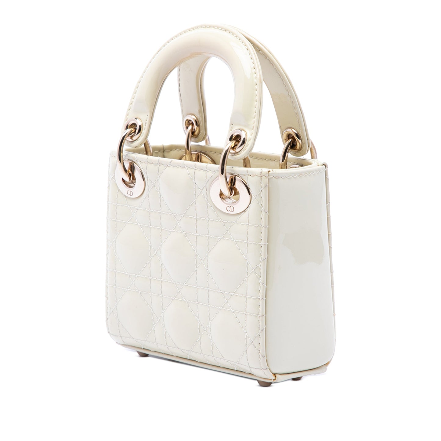 Dior Micro Patent Cannage Lady Dior