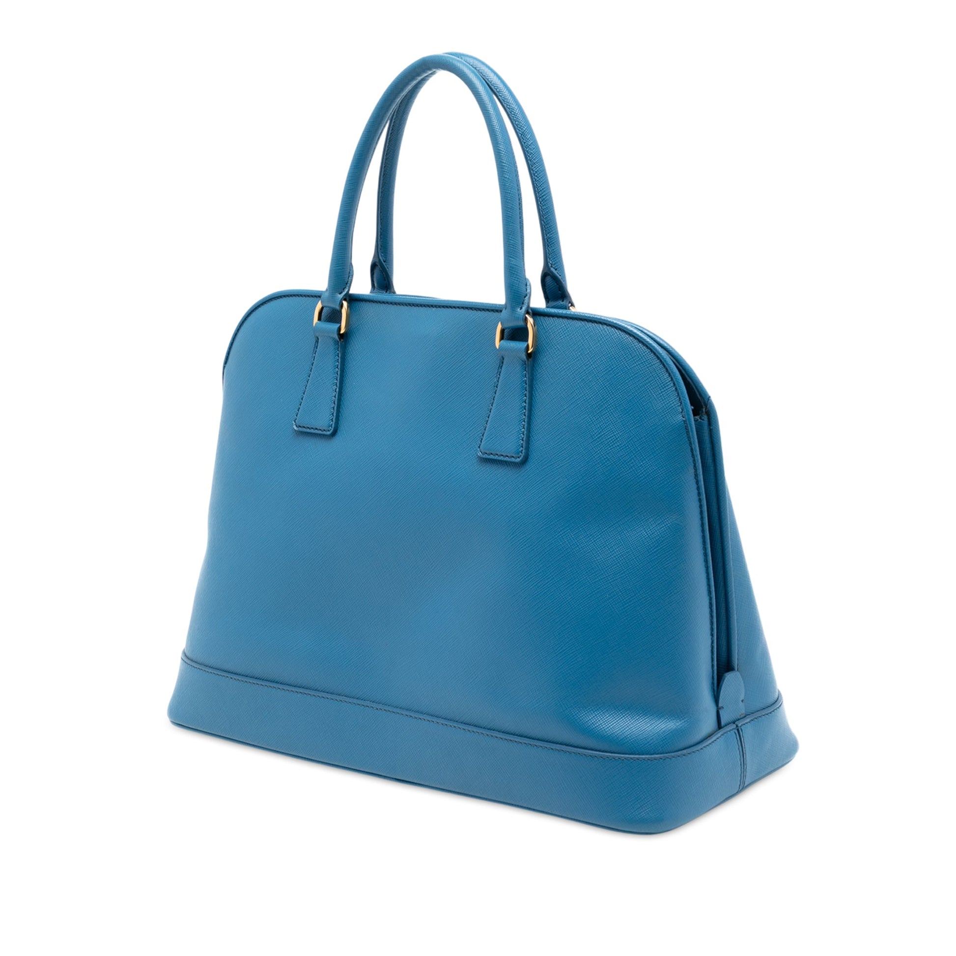 Prada Large Saffiano Lux Open Promenade Satchel