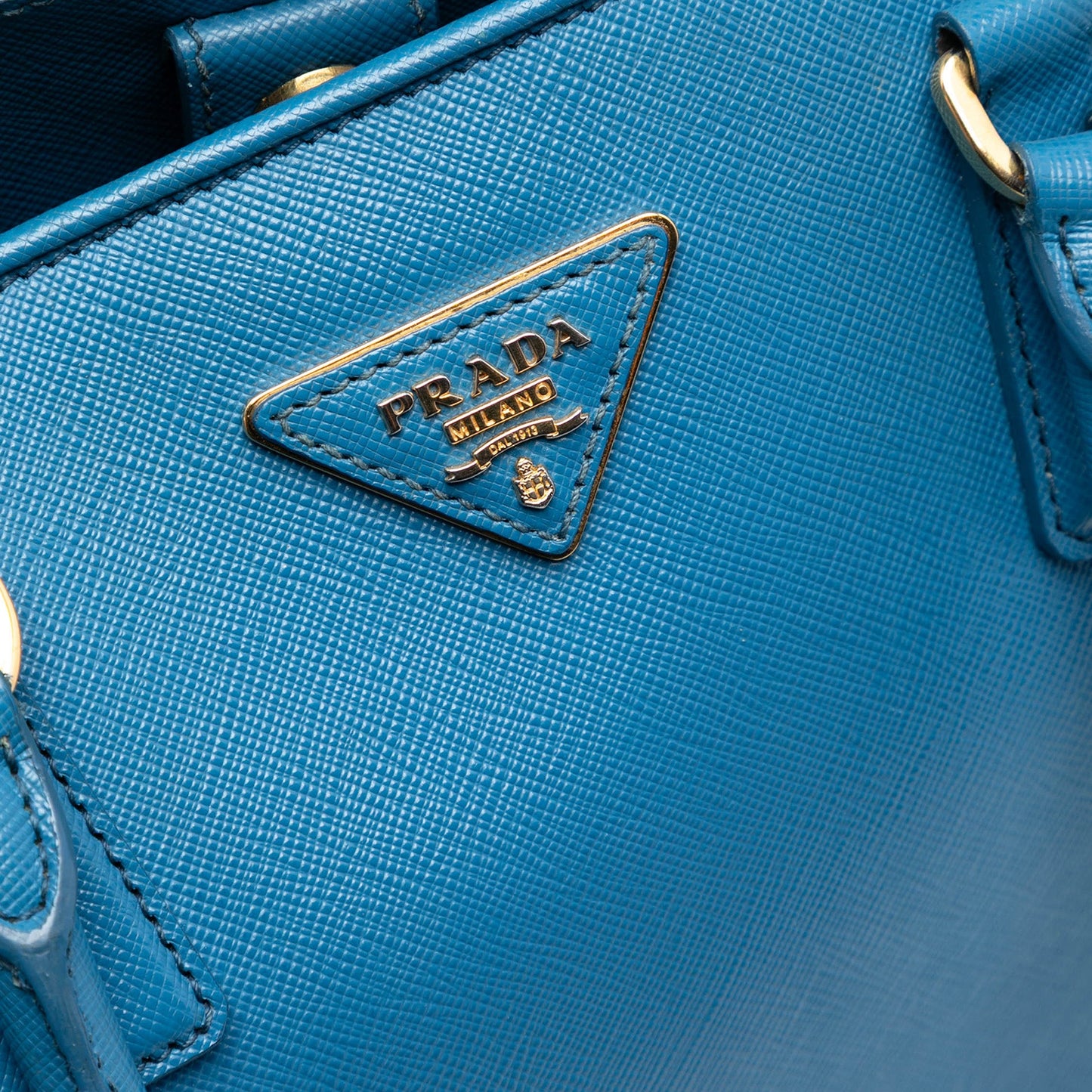 Prada Large Saffiano Lux Open Promenade Satchel