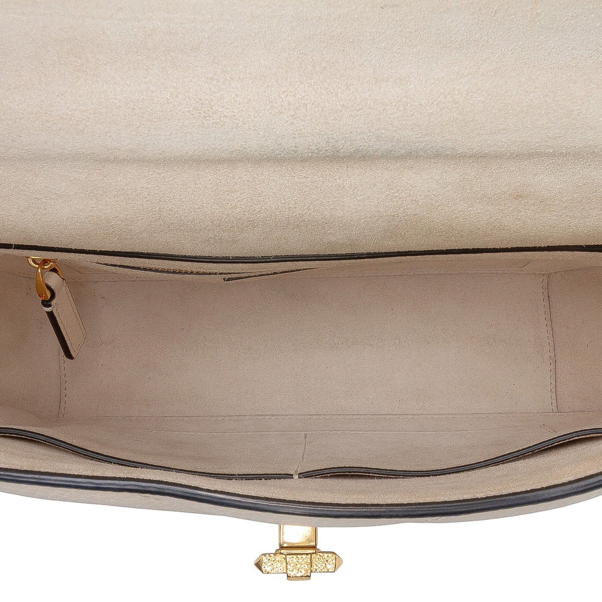 Valentino Large Grained Calfskin Roman Stud Satchel