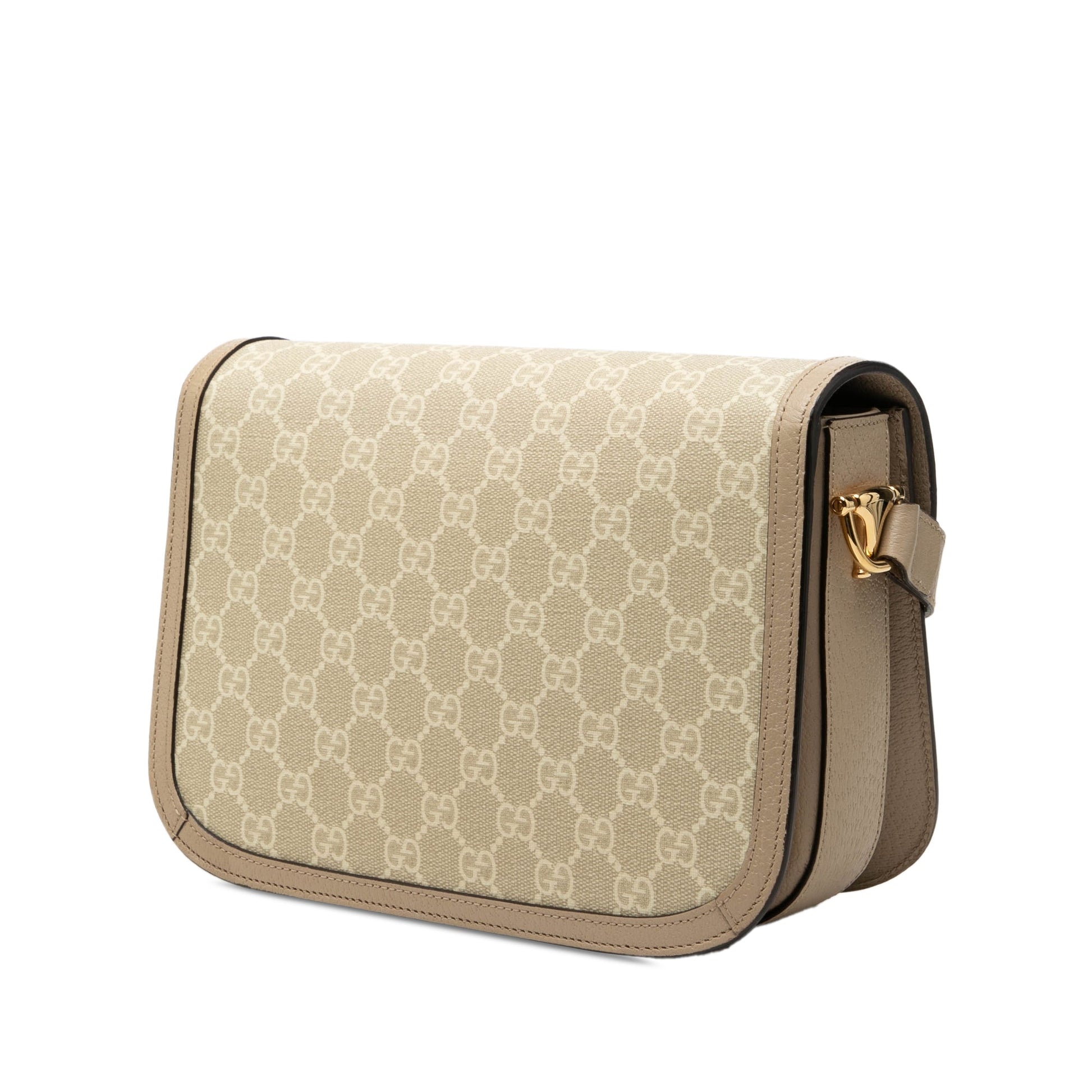 Gucci Medium GG Supreme Horsebit 1955 Shoulder Bag